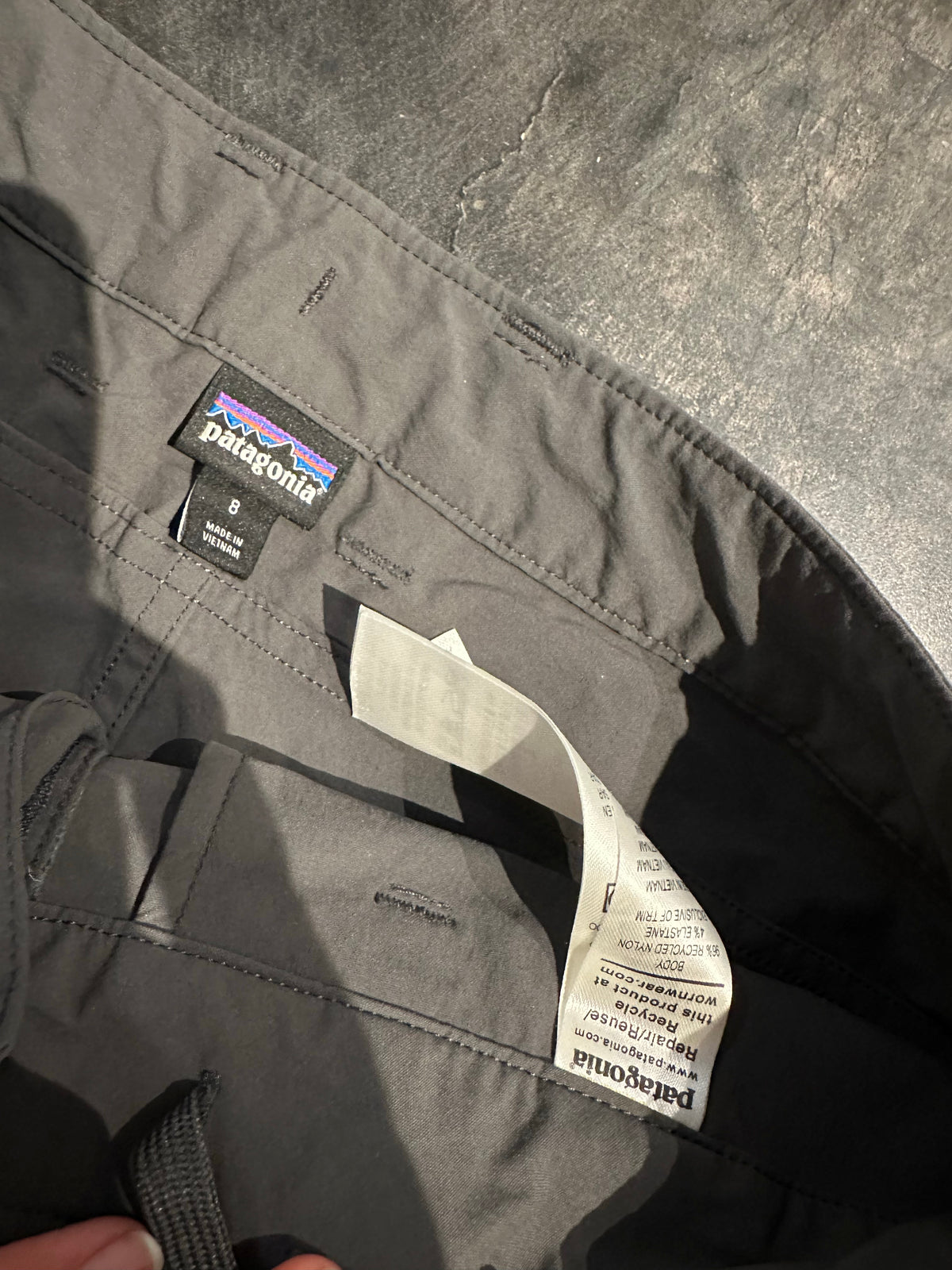 Hose Patagonia (S Damen) grau