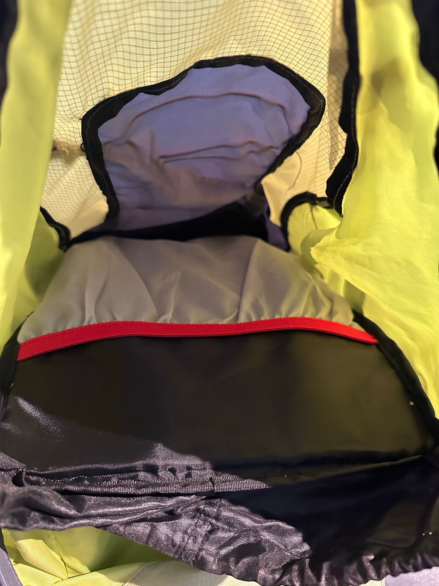 Rucksack von Salewa 28 Liter gelb grau