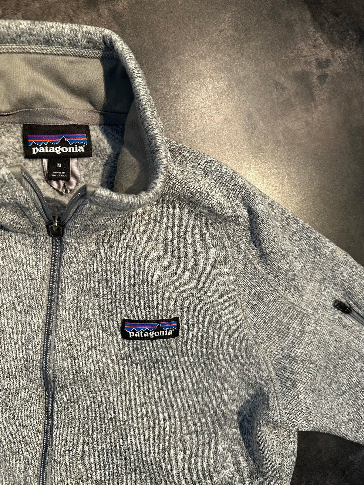 Patagonia Fleece Jacke (M Damen) Better Sweater grau