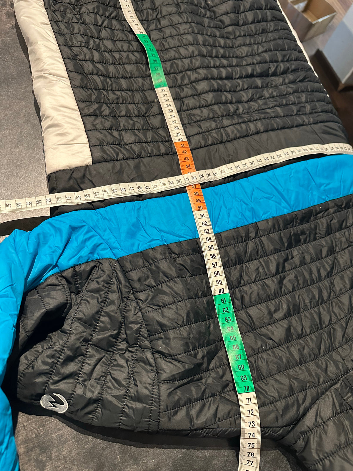 Stepp-Jacke von Martini (M Herren) blau schwarz - wanderlich.com