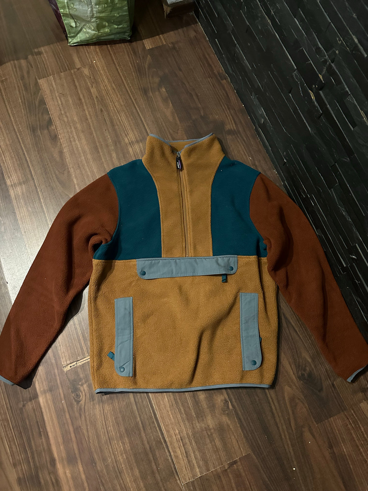 Patagonia Zip Pullover (M Herren) ocker