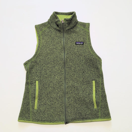 Patagonia Weste (M Damen) Strickoptik Better Fleece grün