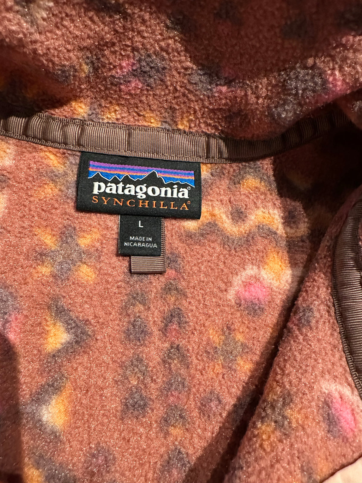 Fleece Pullover Patagonia Synchilla (L Herren) terrakotta