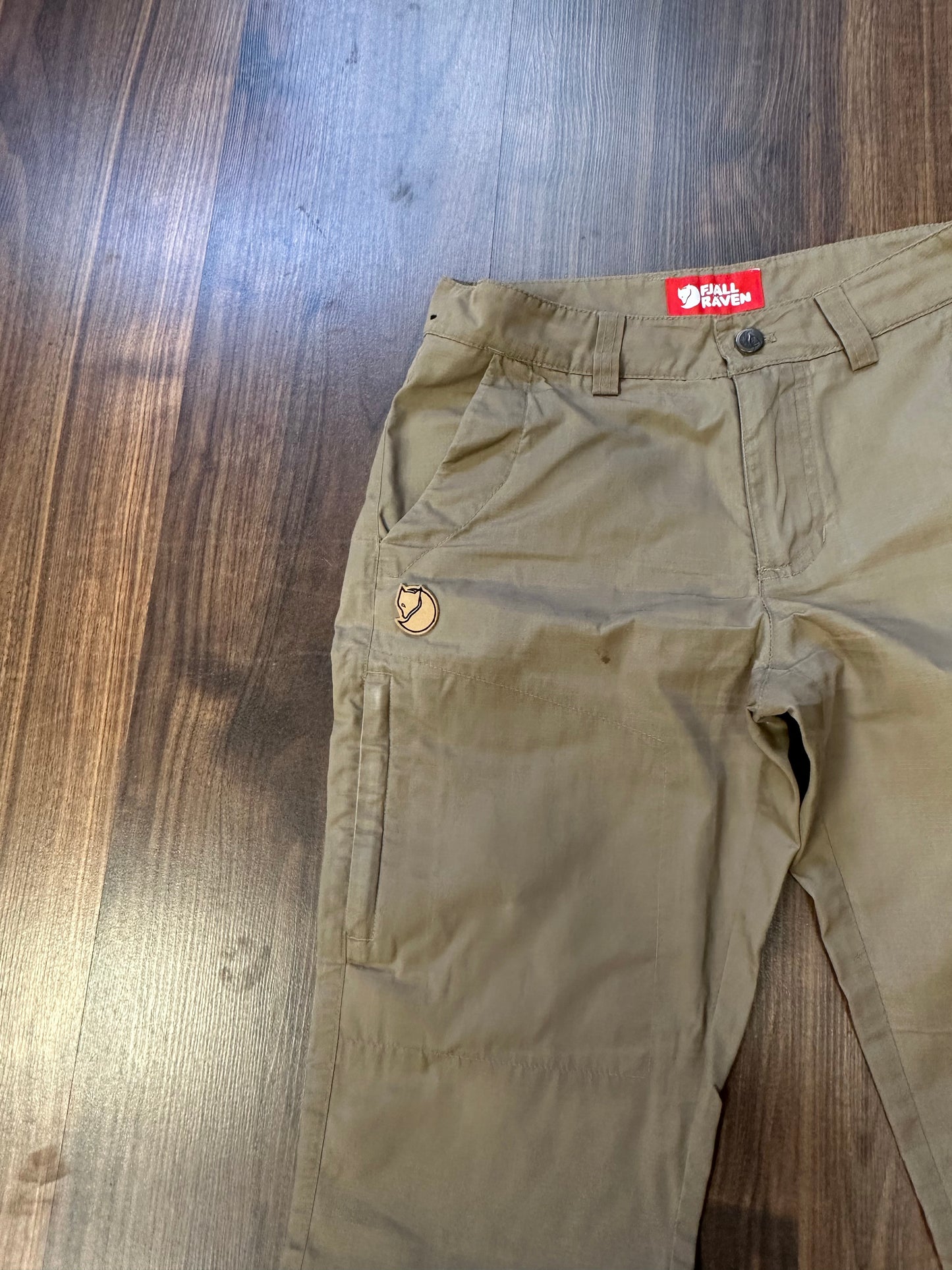 Outdoor Hose Fjällräven (XS Damen) Stina trousers beige - wanderlich.com