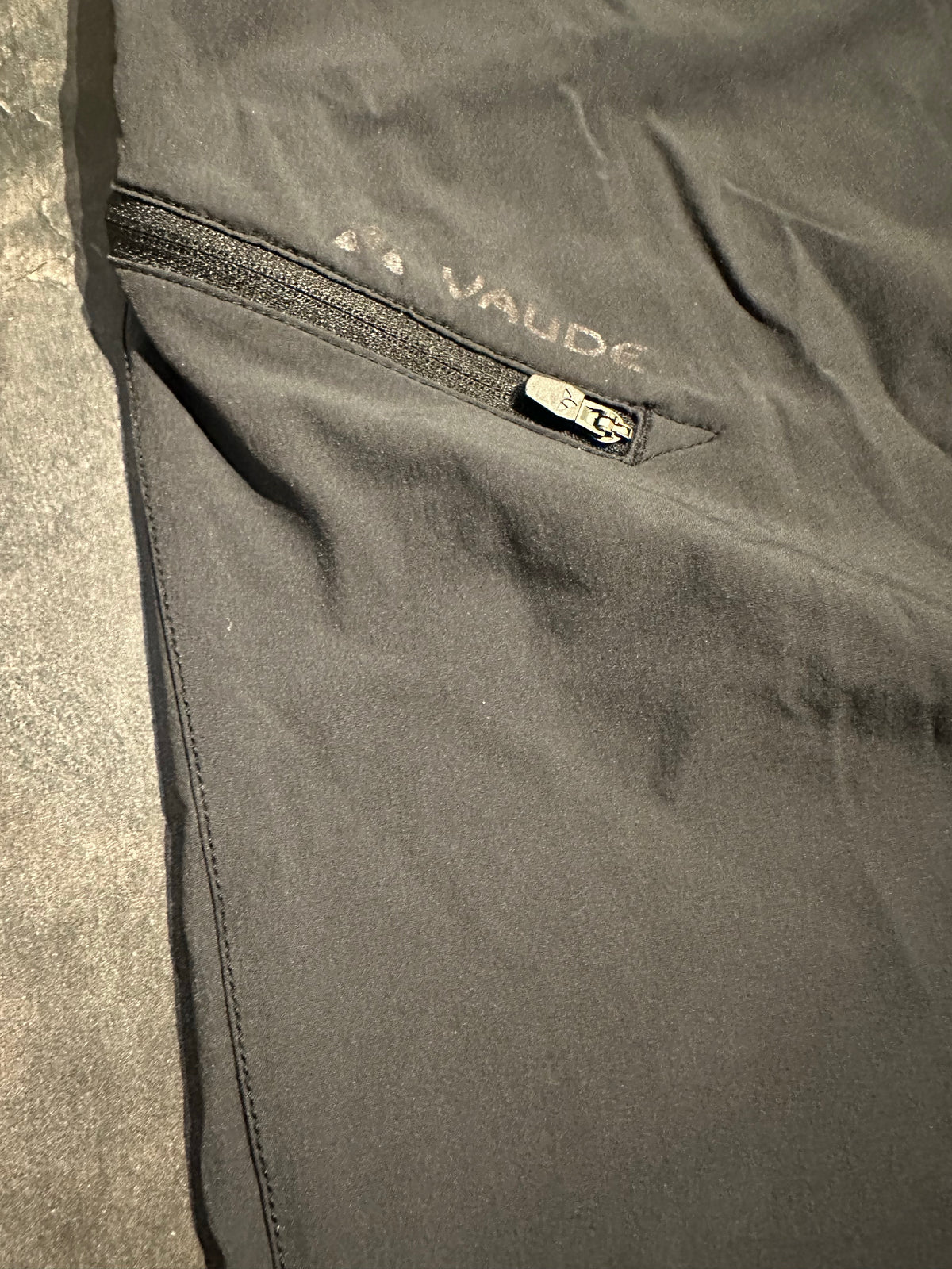 Trekking Hose Vaude (L Herren) Strech Softshell grau