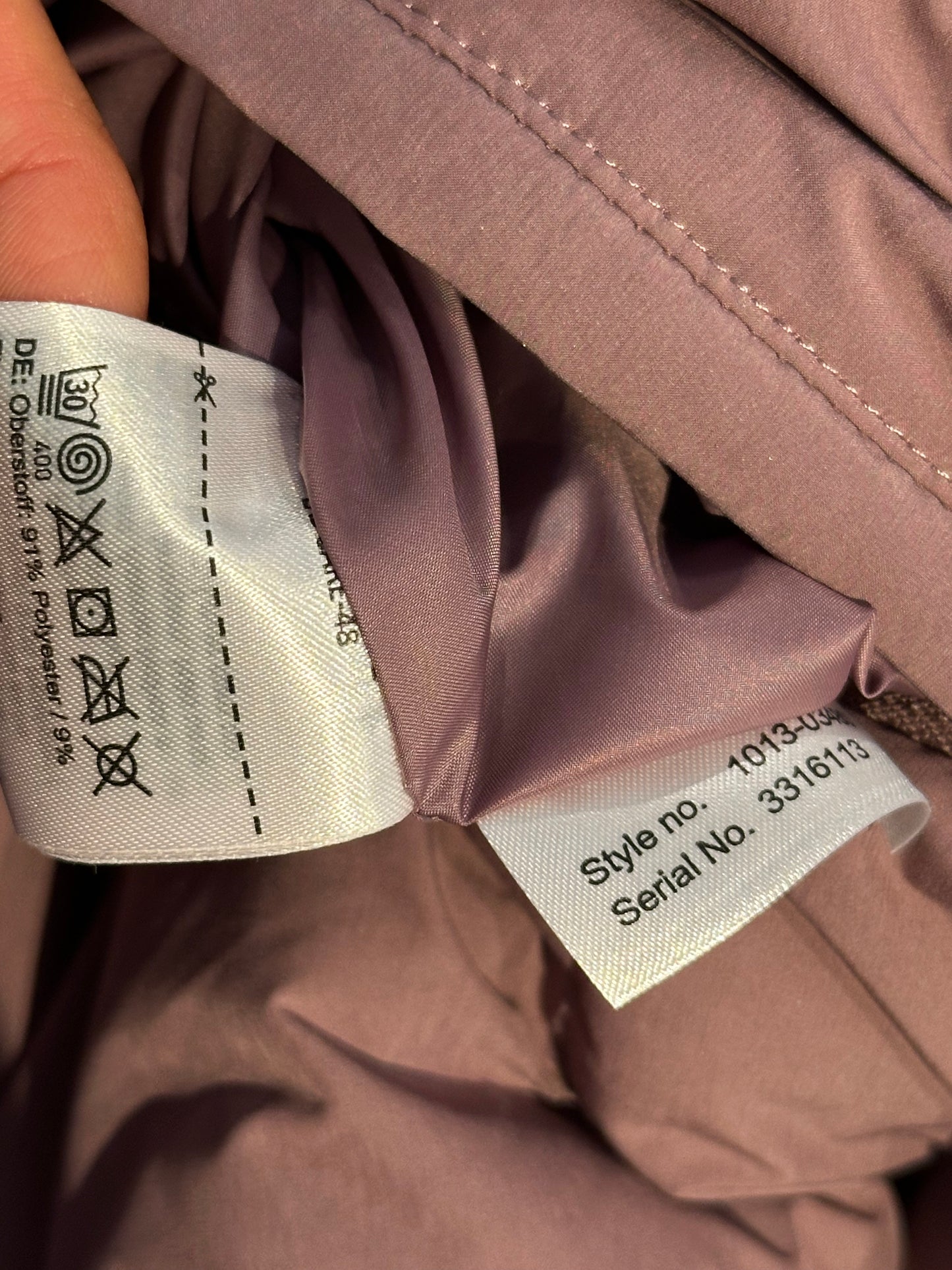 Isolations- Jacke von Mammut (XS Damen) Kunstdaune altrosa