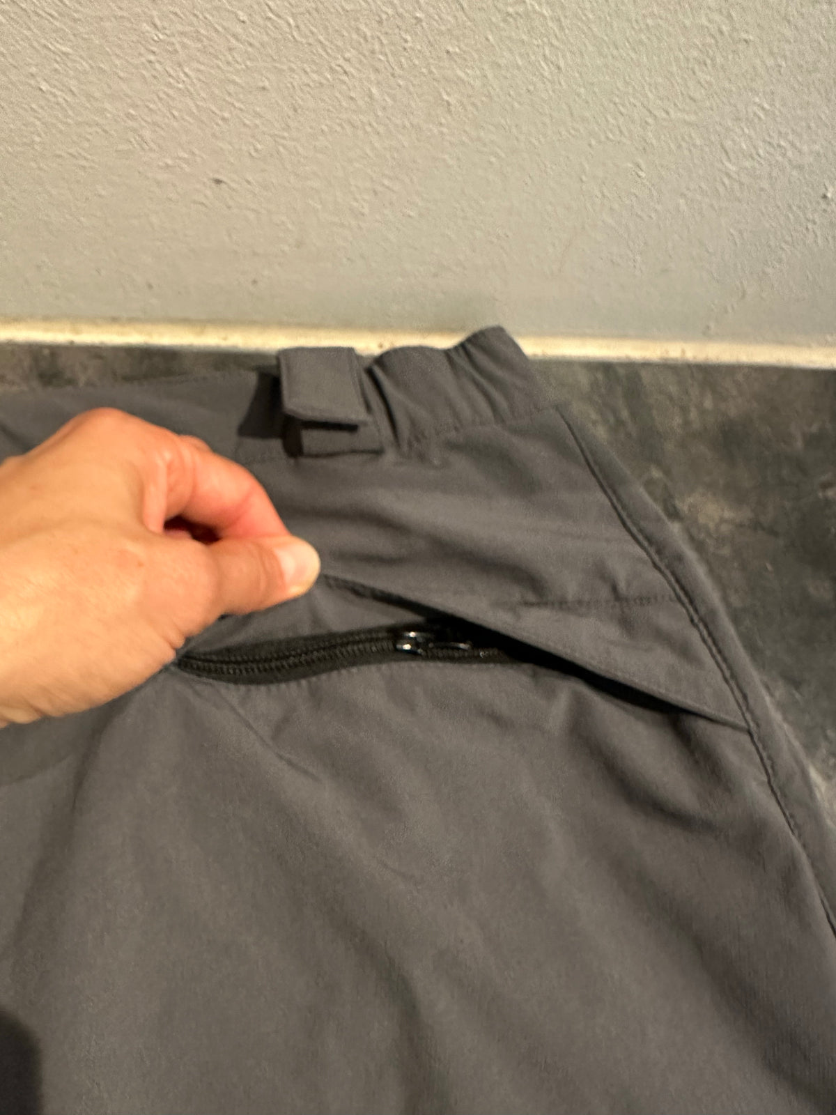 Skitourenhose von Salewa (XL Herren) grau schwarz
