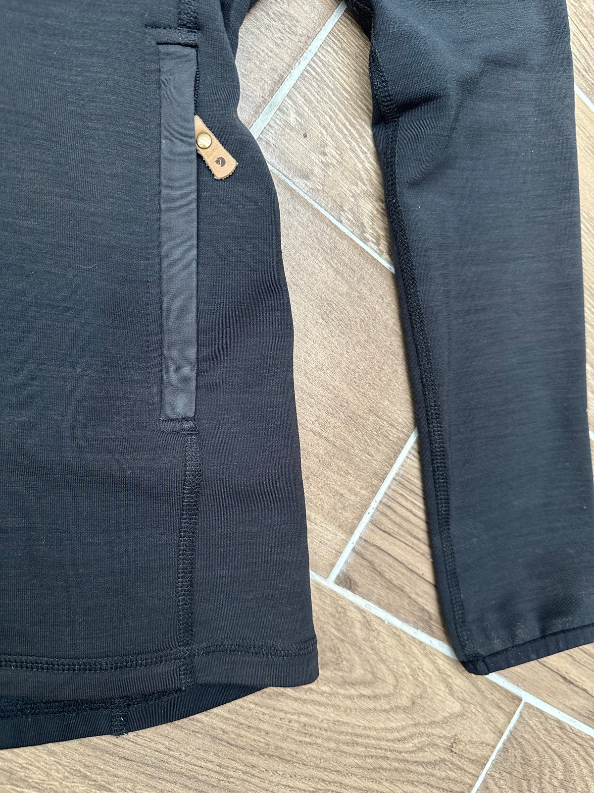 Fleece Jacke Fjällräven (M Damen) Zipper grau anthrazit