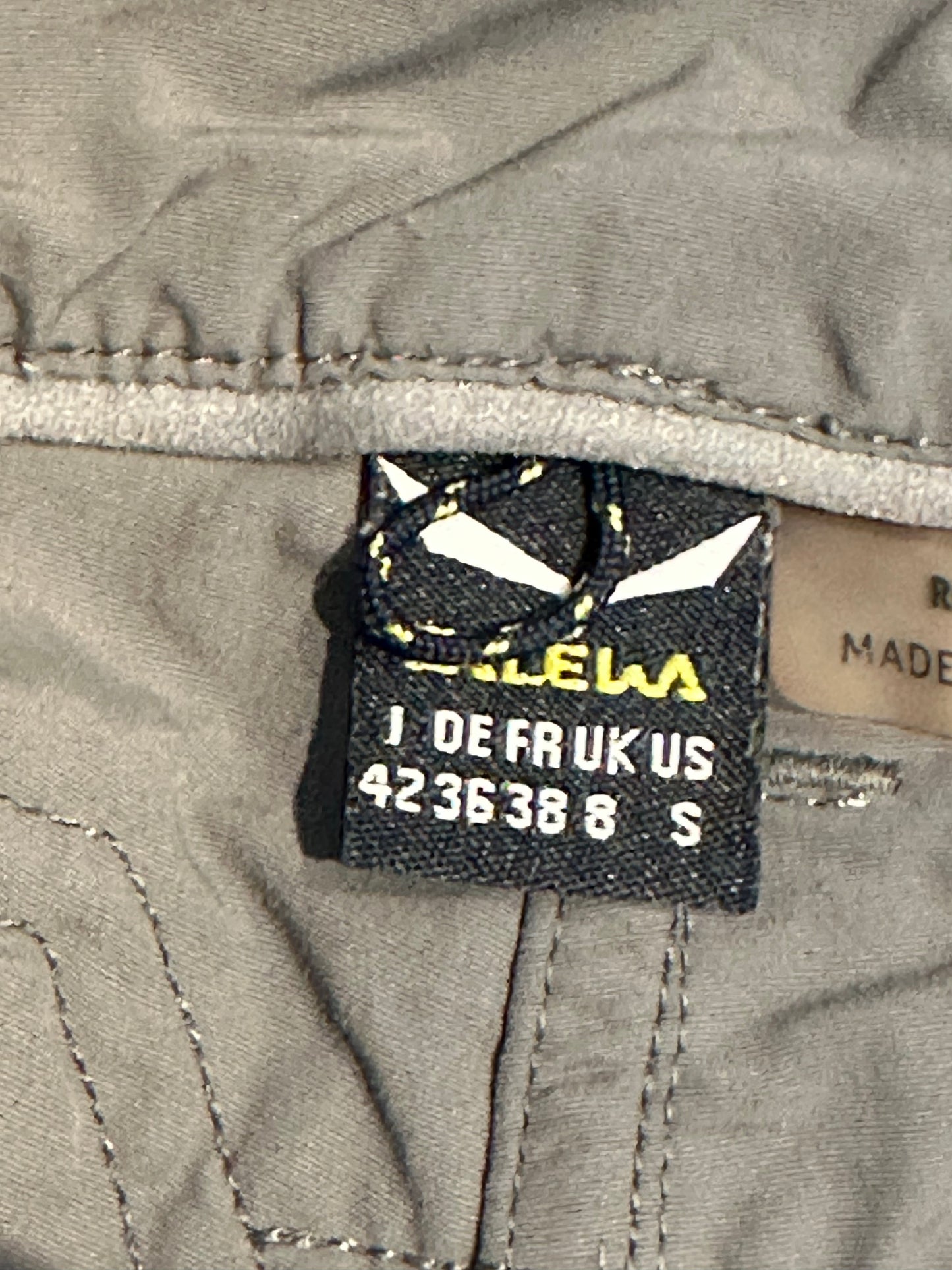 Zip Off Hose von Salewa (S Damen ) 2in1 grau