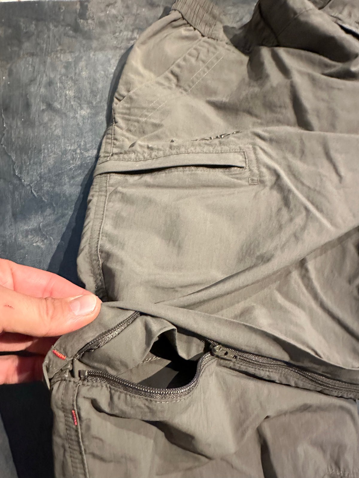 Zip Off Hose von Vaude (Herren L) 2in1 Trekkinghose khaki