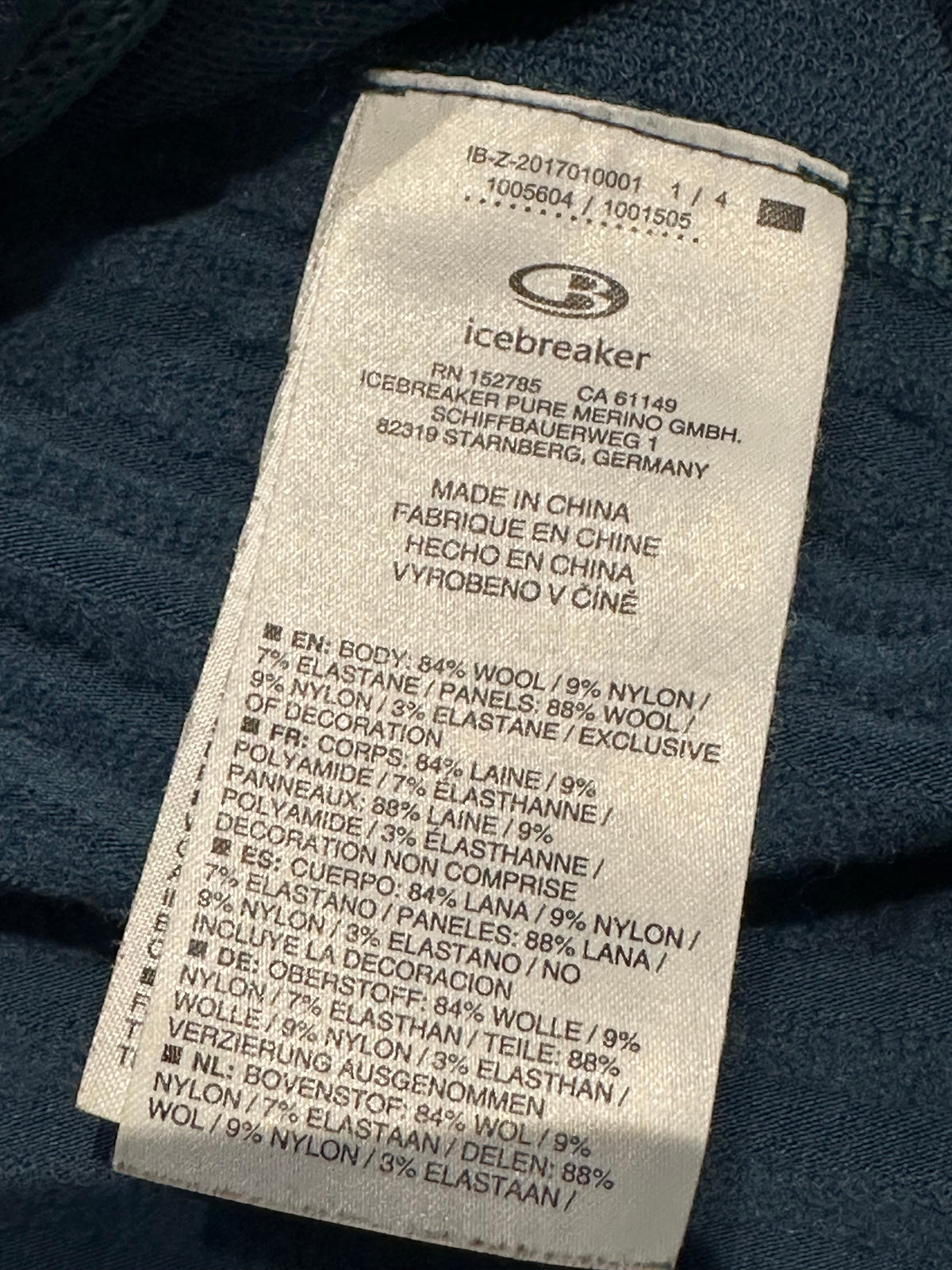 Merino GT Jacke Icebreaker (M Damen) türkis blau