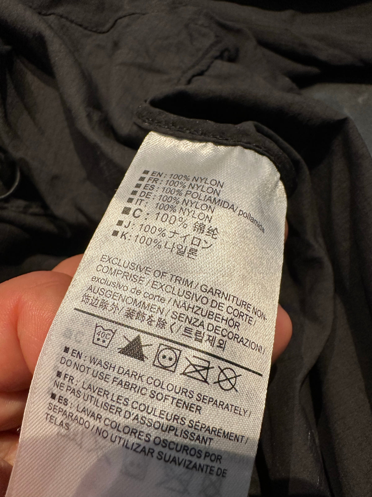 Jacke Arcteryx Squamish /Nodin (Herren M) schwarz