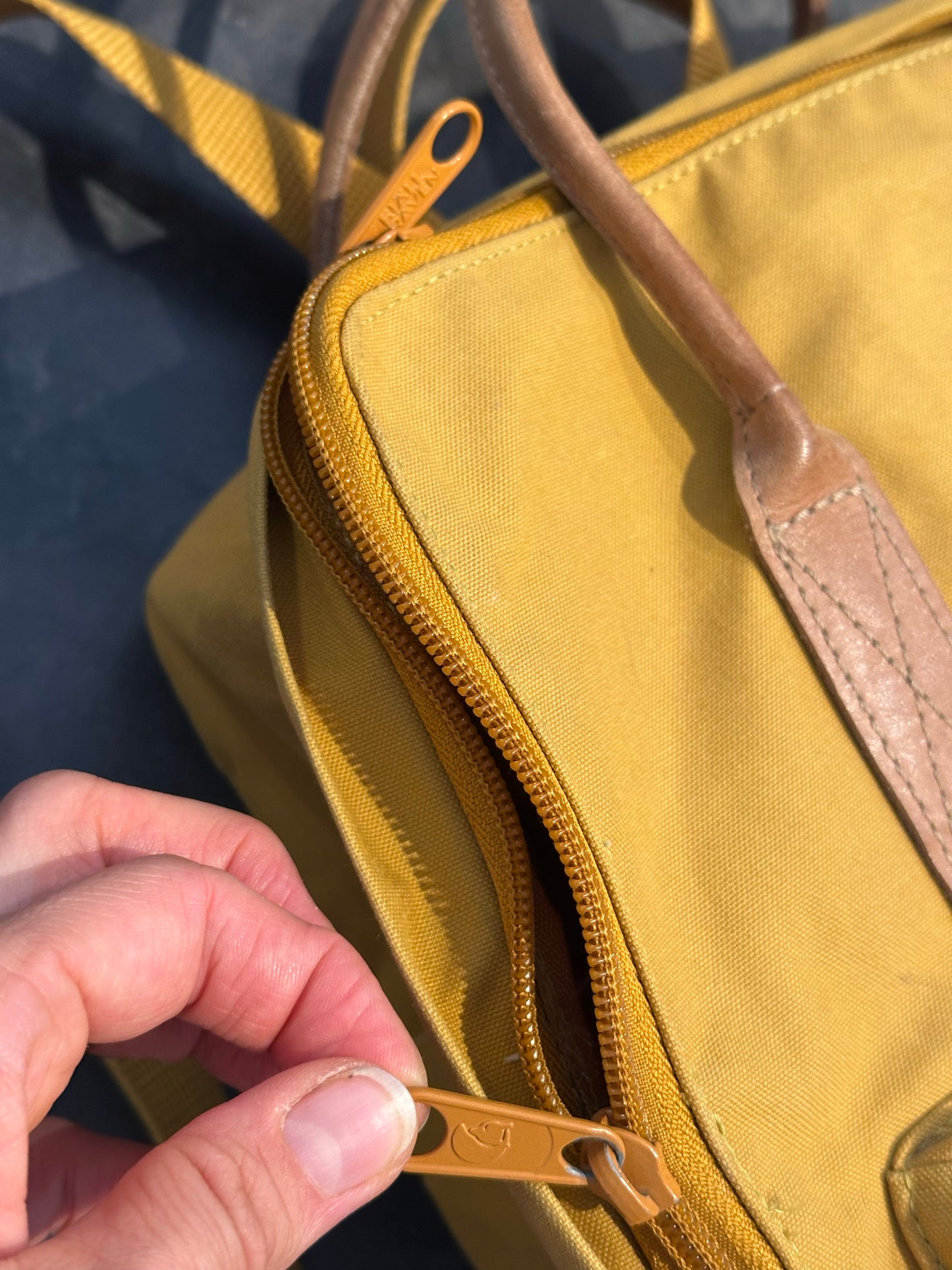Fjällräven kanken Rucksack gelb