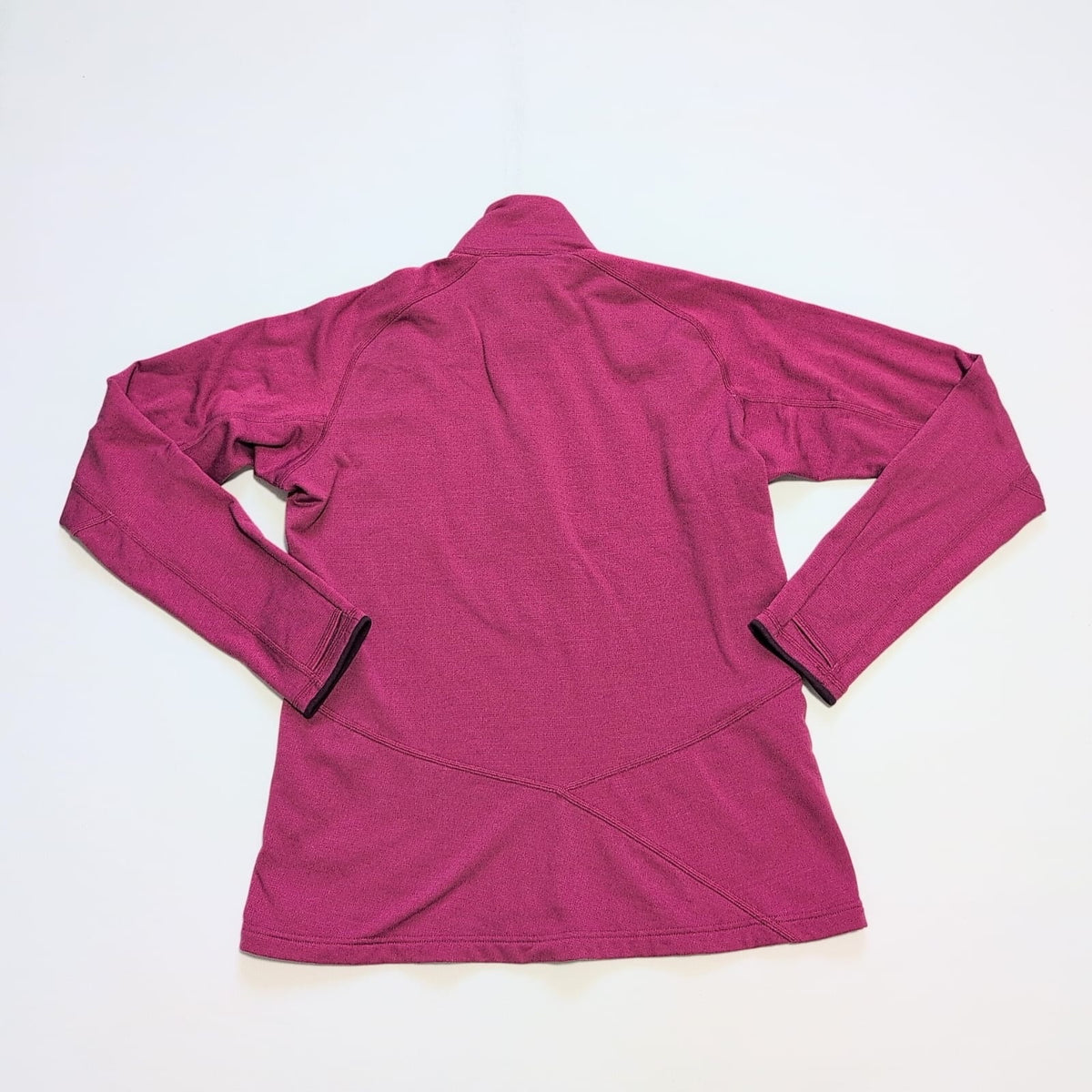 Fleece Longsleeve Haglöfs (Damen L) 1/4 Zip Sweatshirt pink - wanderlich.com