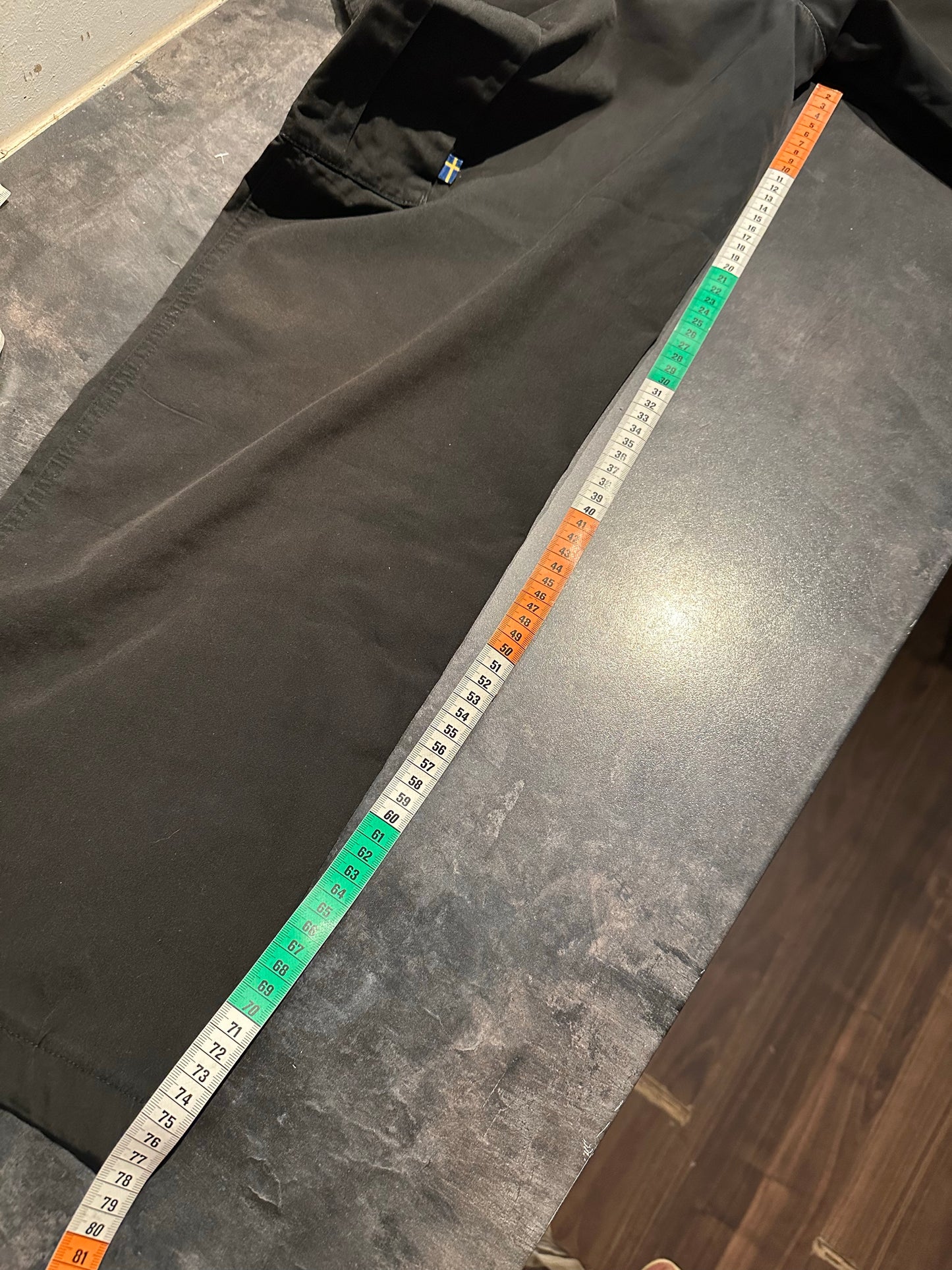 Leicht gefütterte Trekking Hose Fjällräven (L Herren) schwarz