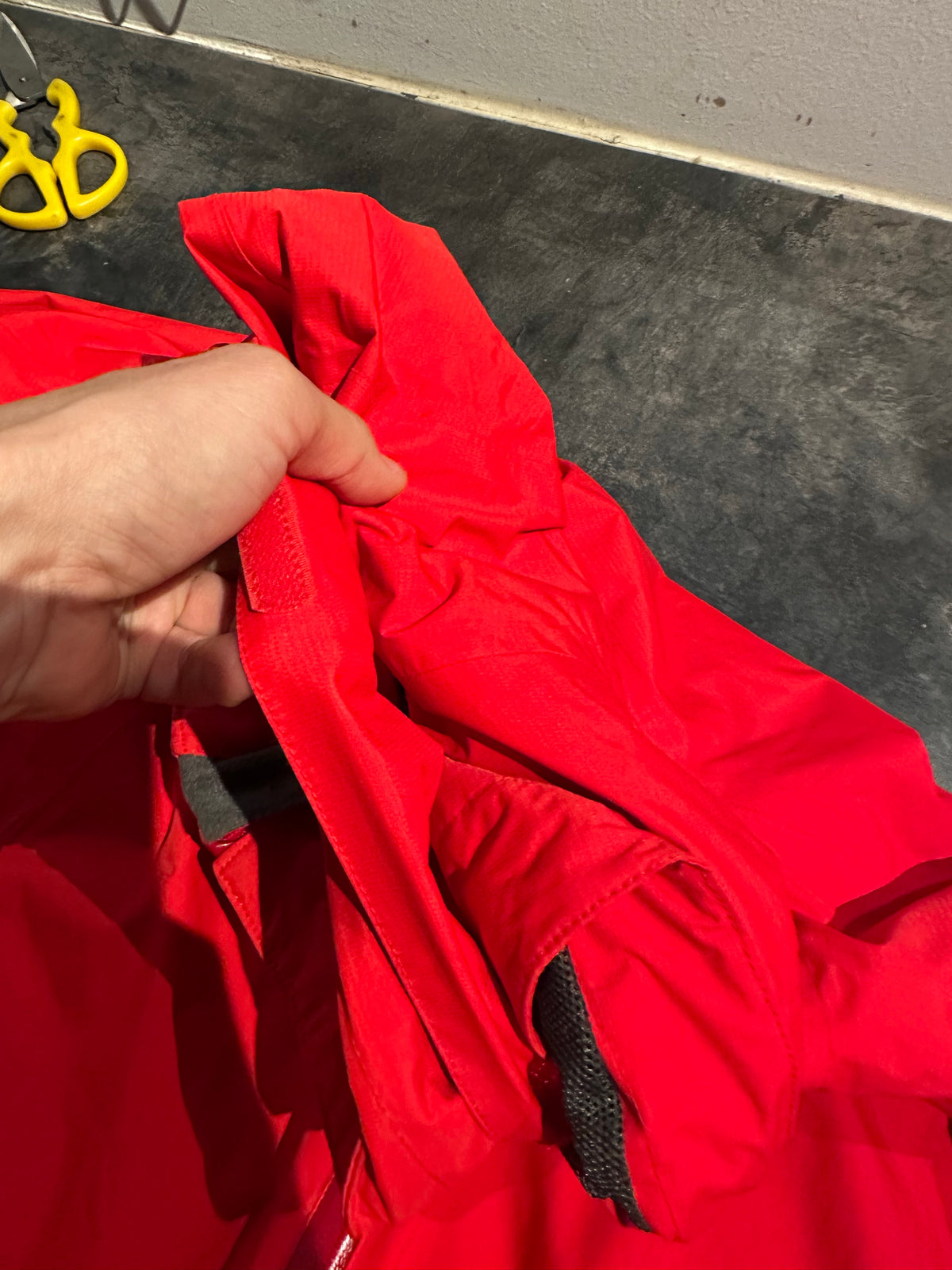 Regen Jacke Mammut (XL Herren) 3-lagig rot wasserdicht