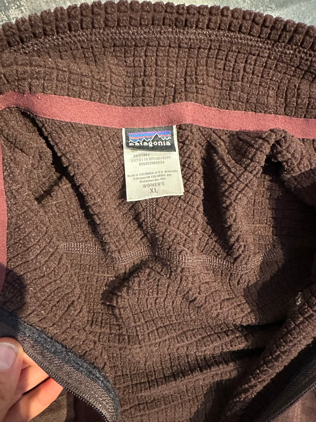 Patagonia Jacke R2® Regulator Fleece (XL Damen) Polartec braun