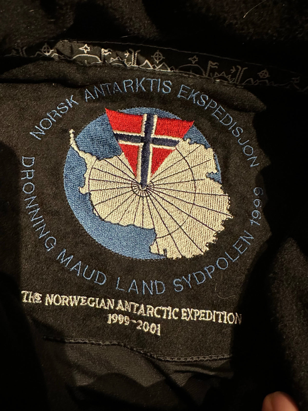 Strick Pullover Dale of Norway (XL Herren) Wolle schwarz blau