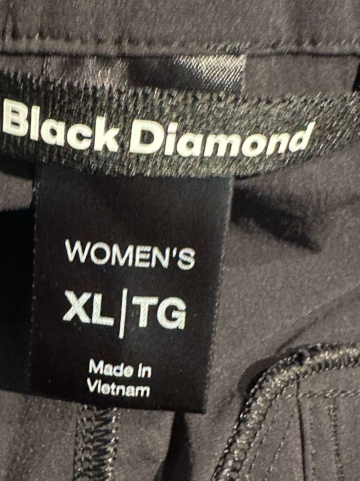 Hose Black Diamond (XL Damen) Stretch schwarz