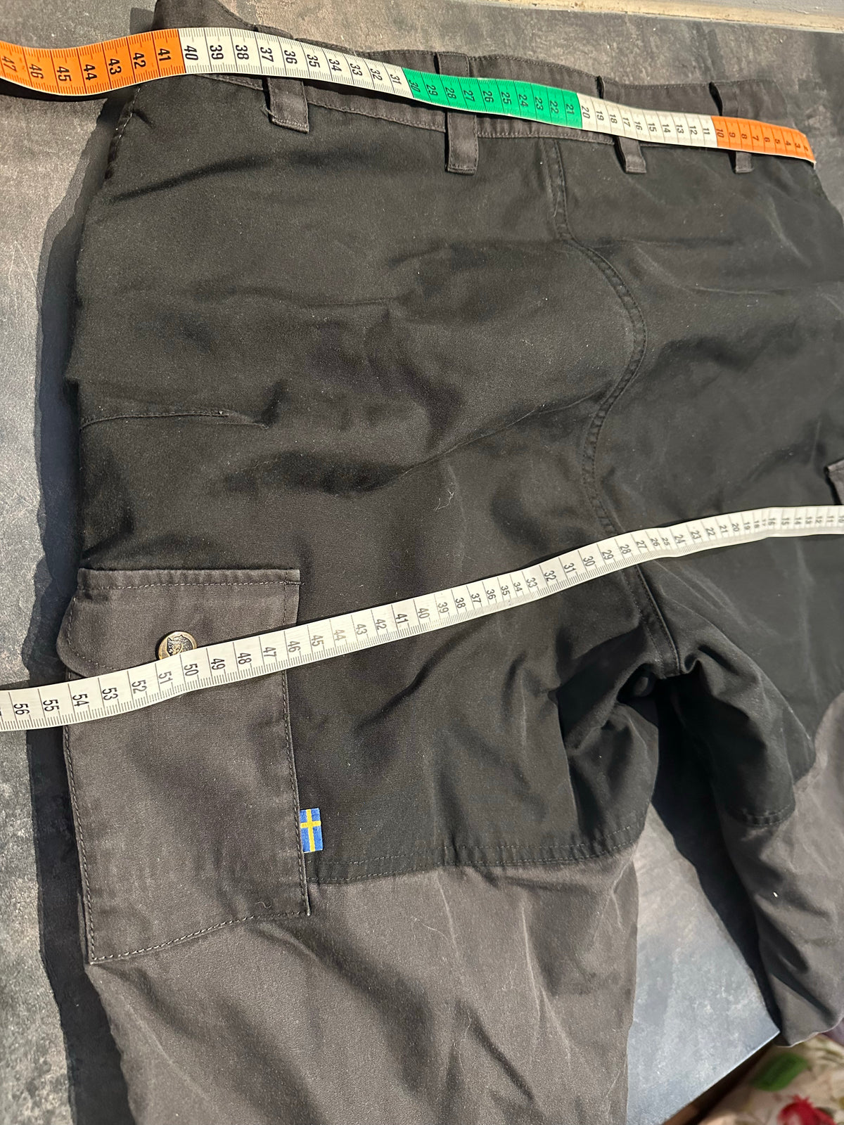 Fjällräven Barents Hose (S Damen) anthrazit grau