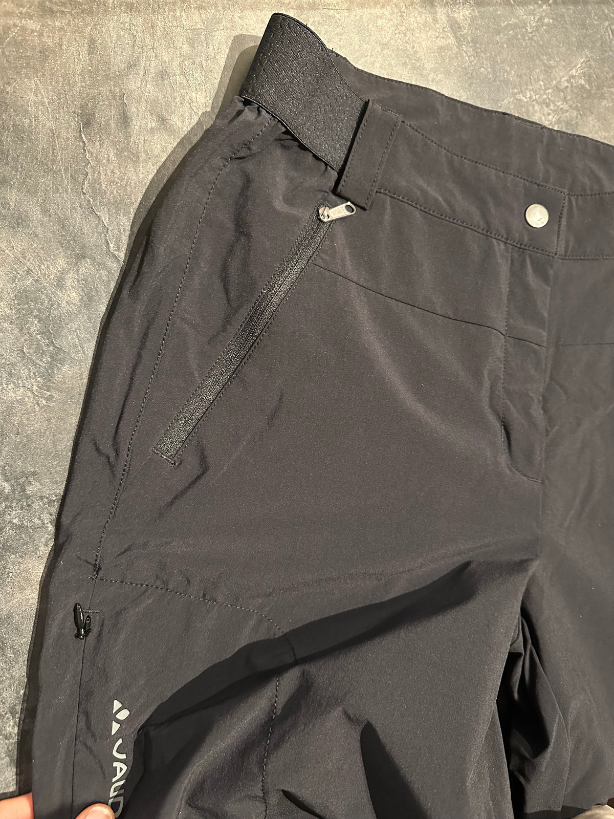 Zip Off Hose Vaude (L Damen) 2in1 stretch schwarz