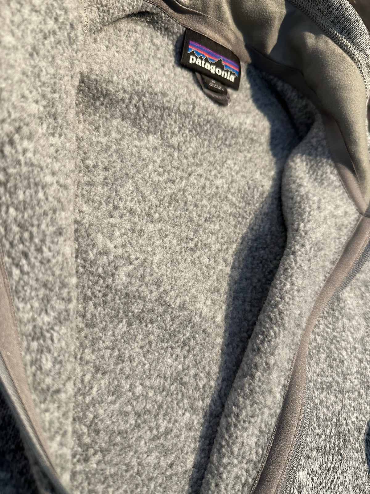 Patagonia Fleece Jacke (M Damen) Better Sweater grau
