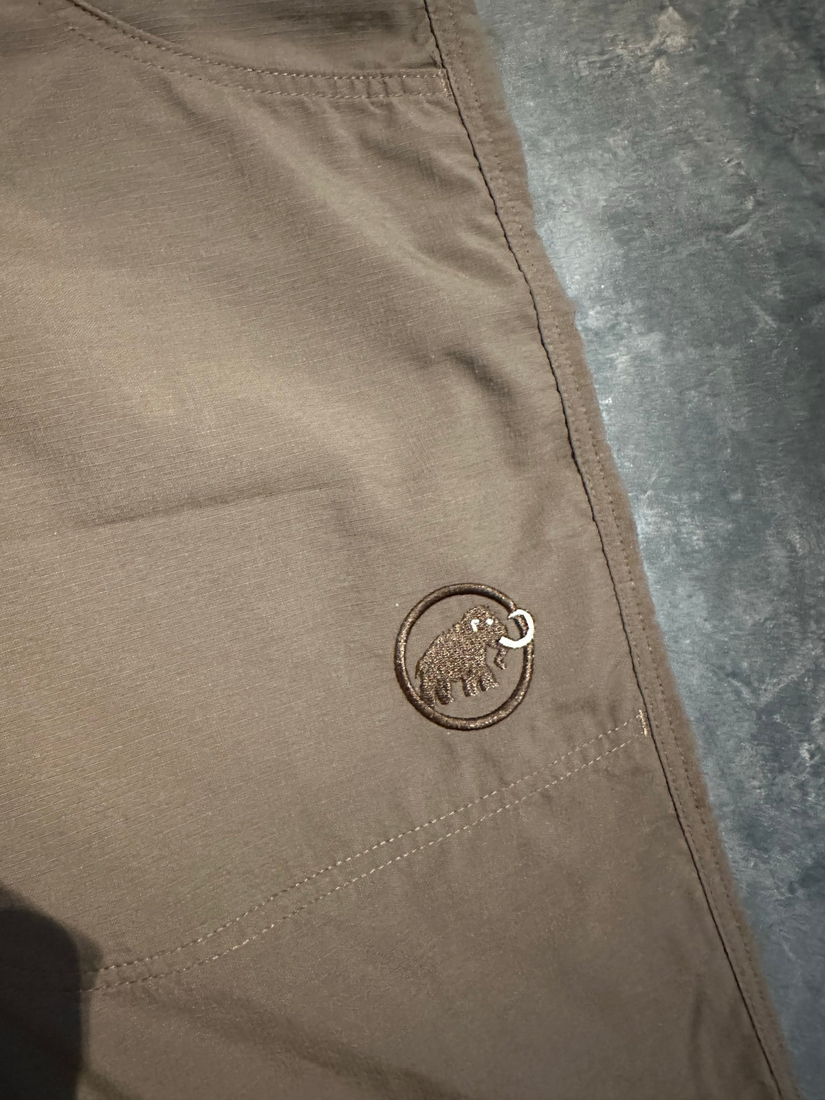 2 in 1 Hose von Mammut (Herren XXL) Zip Off braun