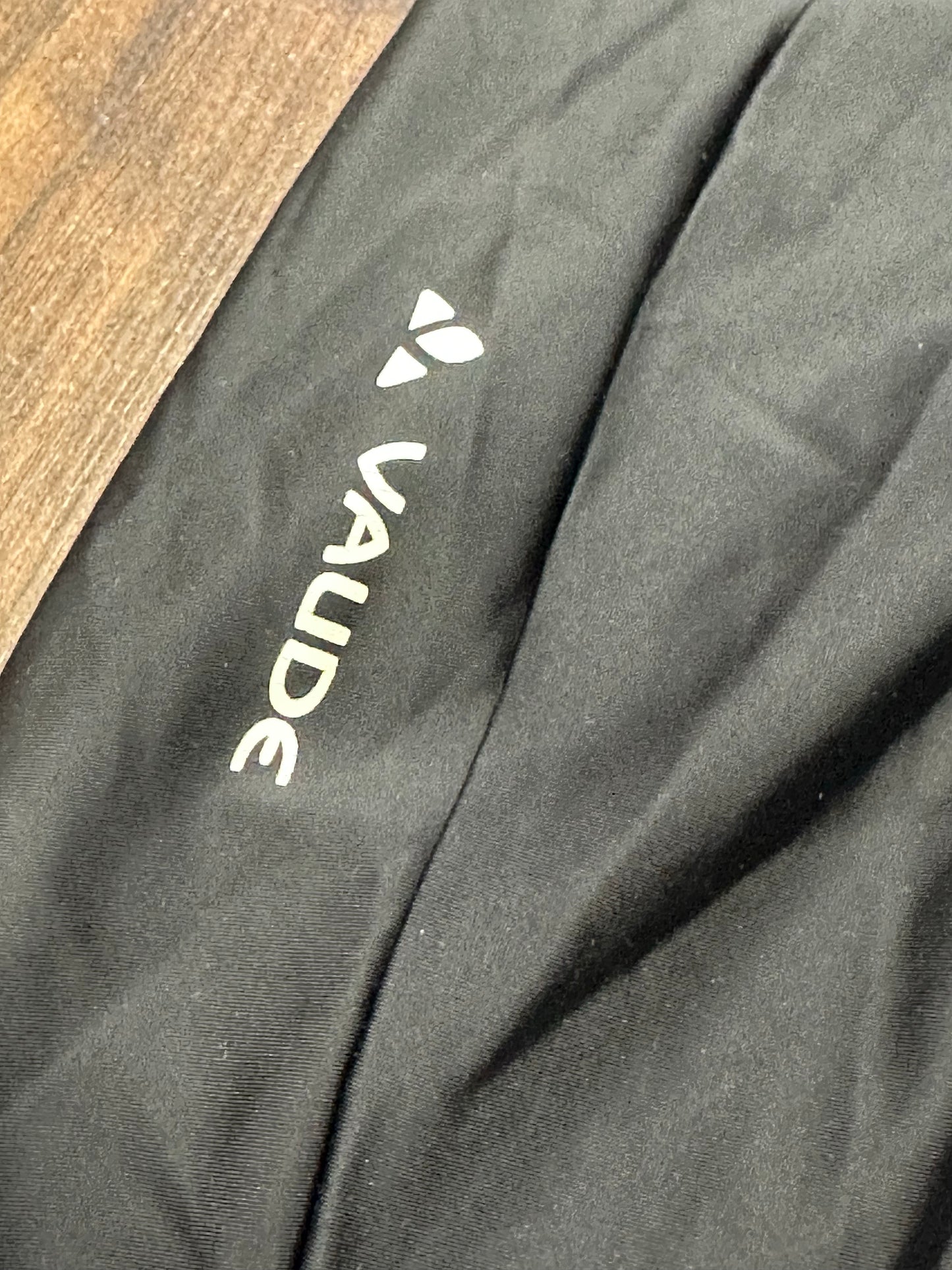 Halblange Radhose von Vaude (M Damen) schwarz mit Polster