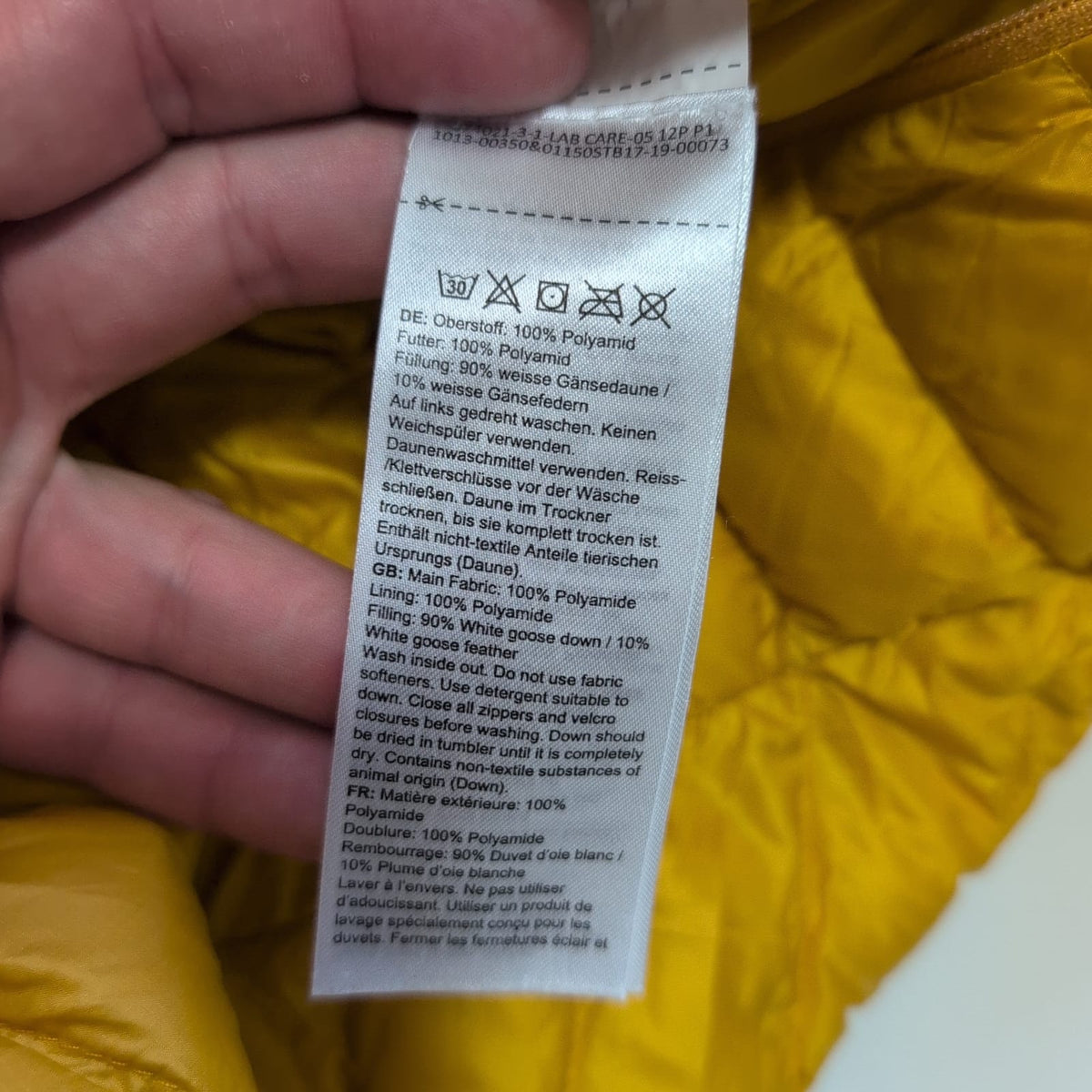 Daunen Jacke von Mammut (S Damen) gelb creme