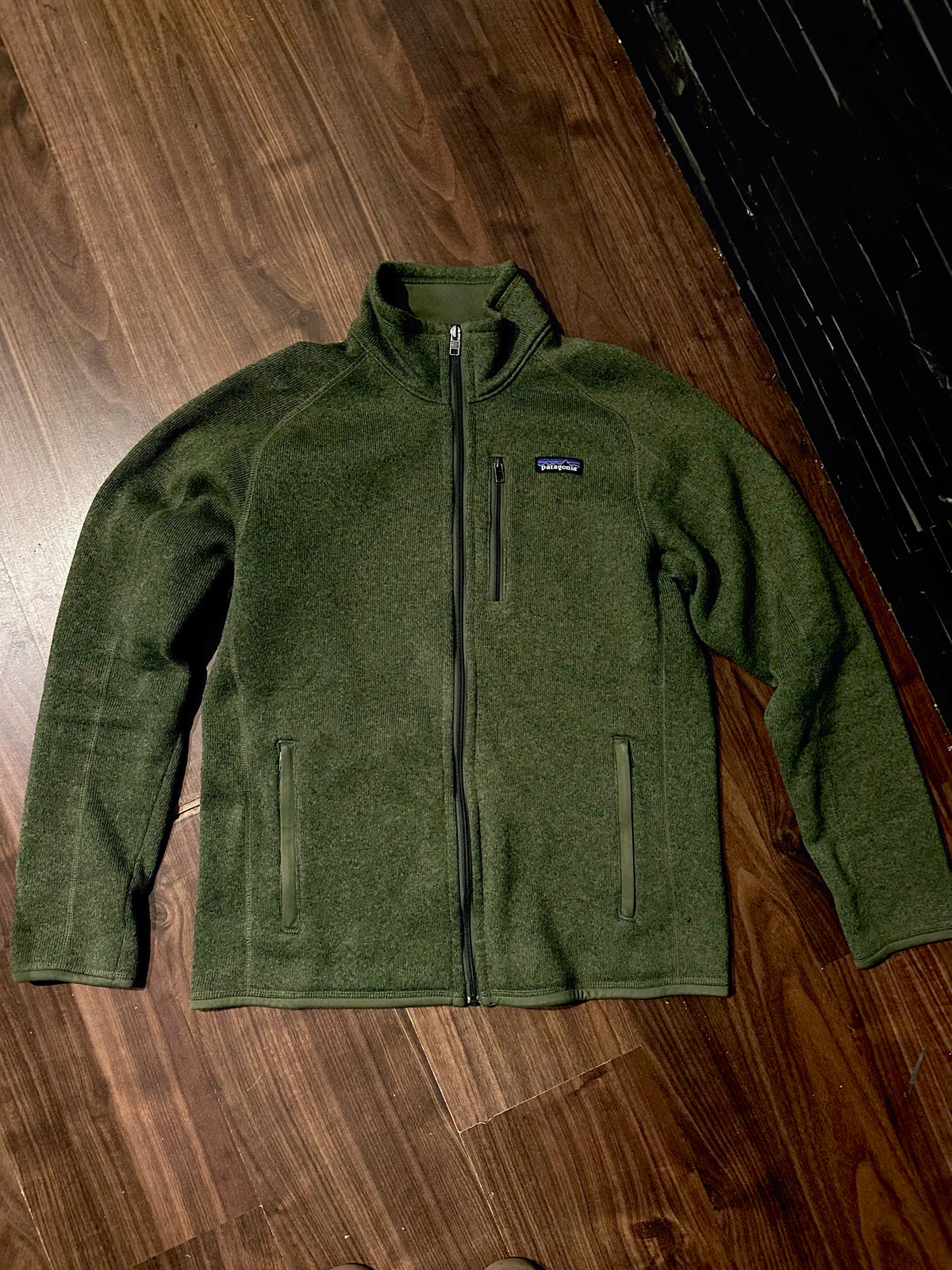 Patagonia Fleece Jacke (L Herren) Better Sweater grün