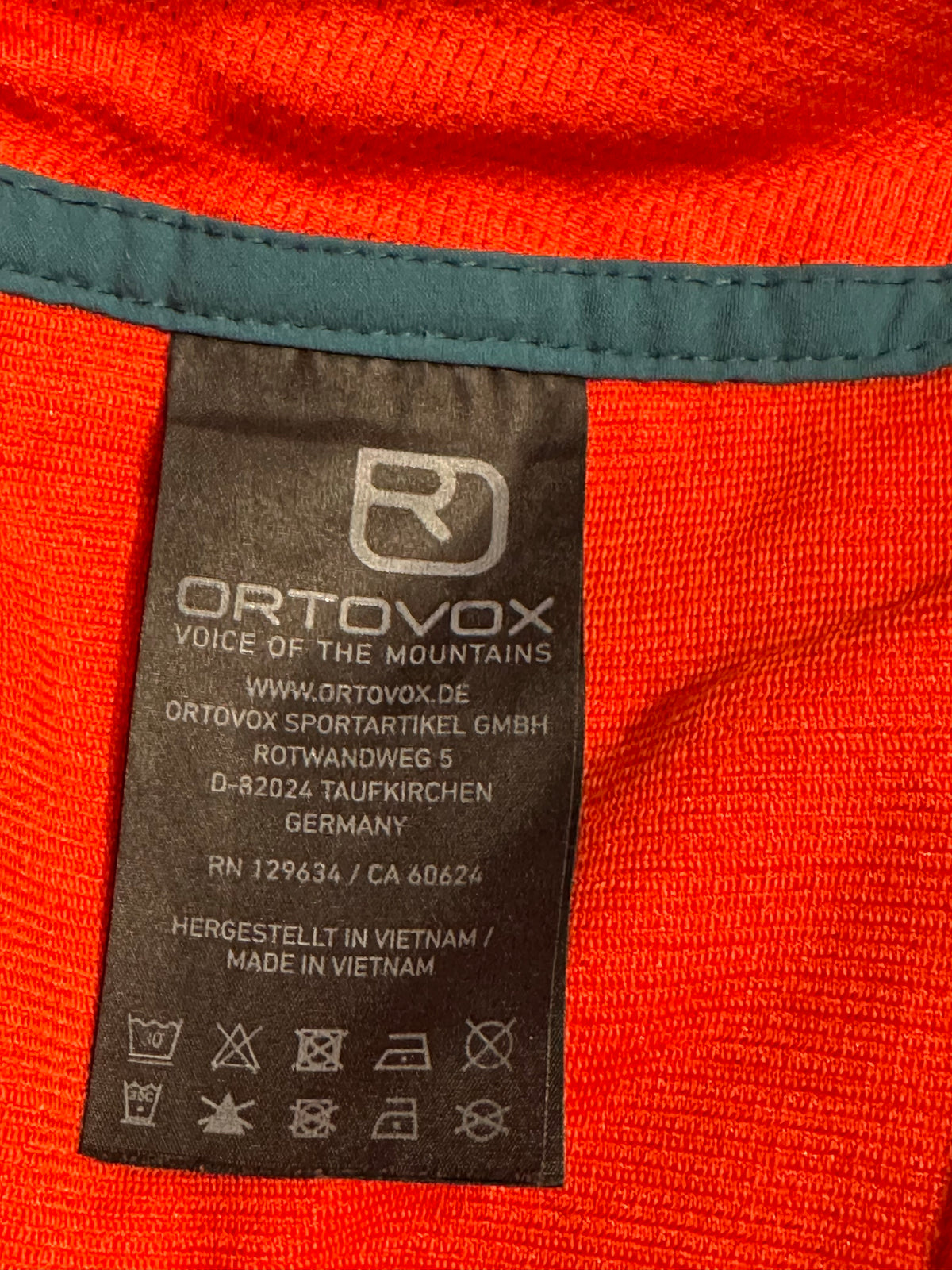 Touren Hose  Ortovox Merino (XL Herren) Softshell rot