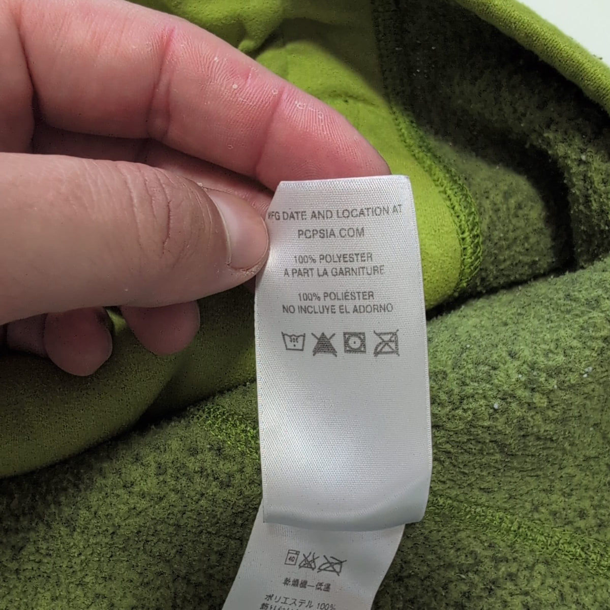 Patagonia Weste (M Damen) Strickoptik Better Fleece grün