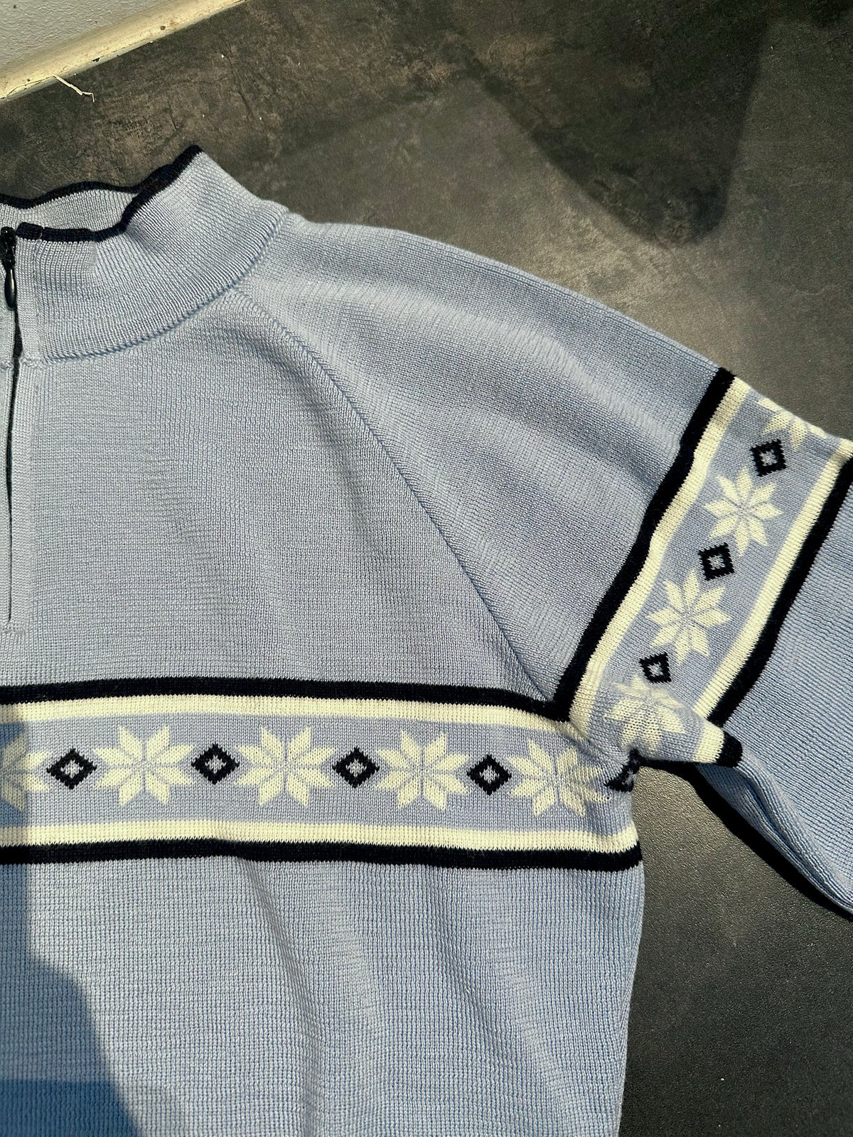 100% Wolle Dale of Norway Strickpullover (M Damen) hellblau
