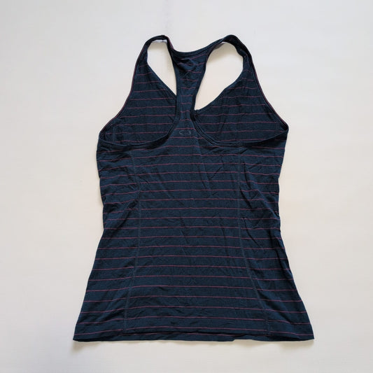 Tank Top von Icebreaker Merino (L Damen) marineblau gestreift