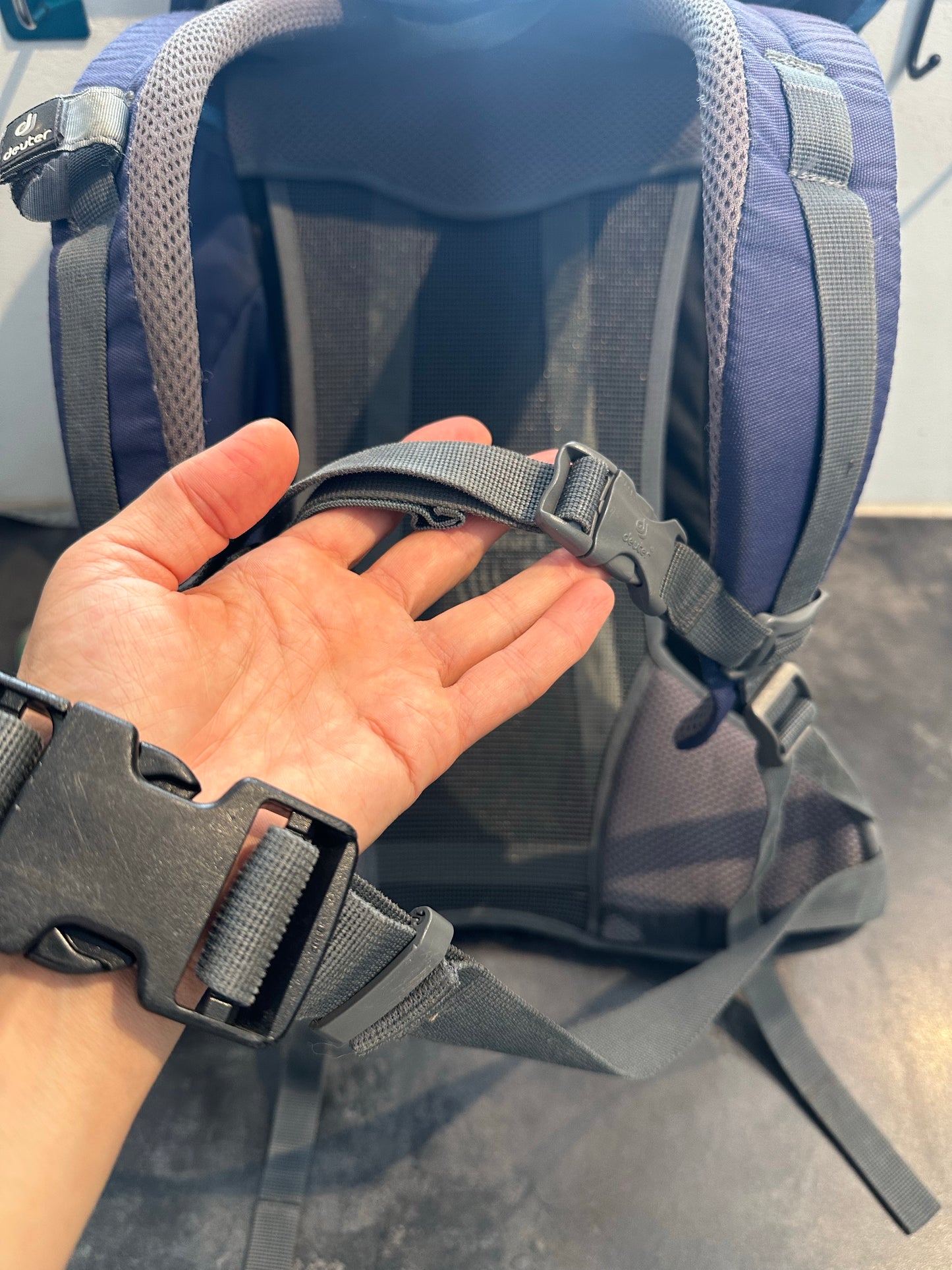 Rucksack Deuter Trail 25 Liter SL AirContact blau