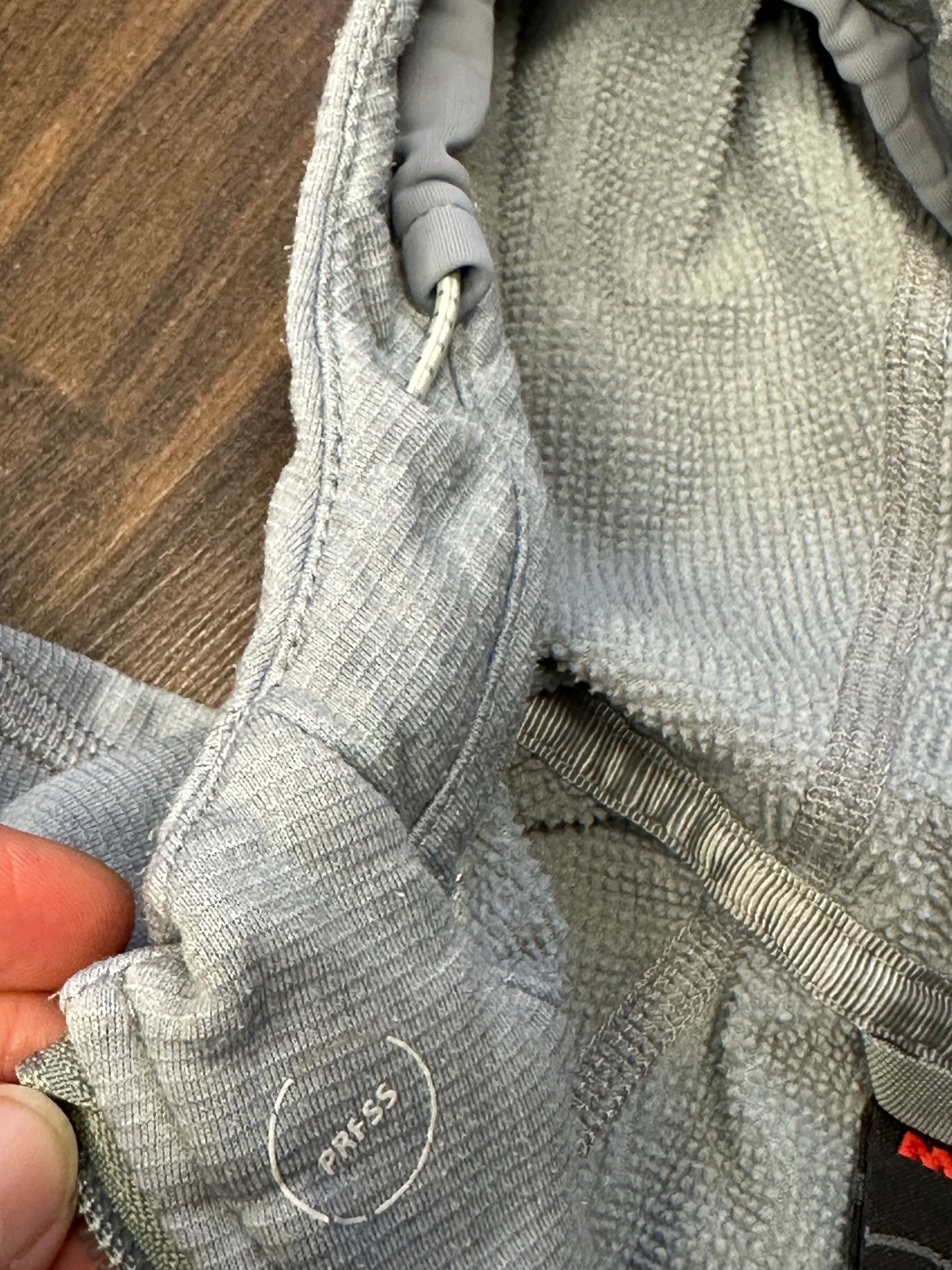 Fleece Jacke von Mammut  (S Damen) Zip Hoodie hellgrau