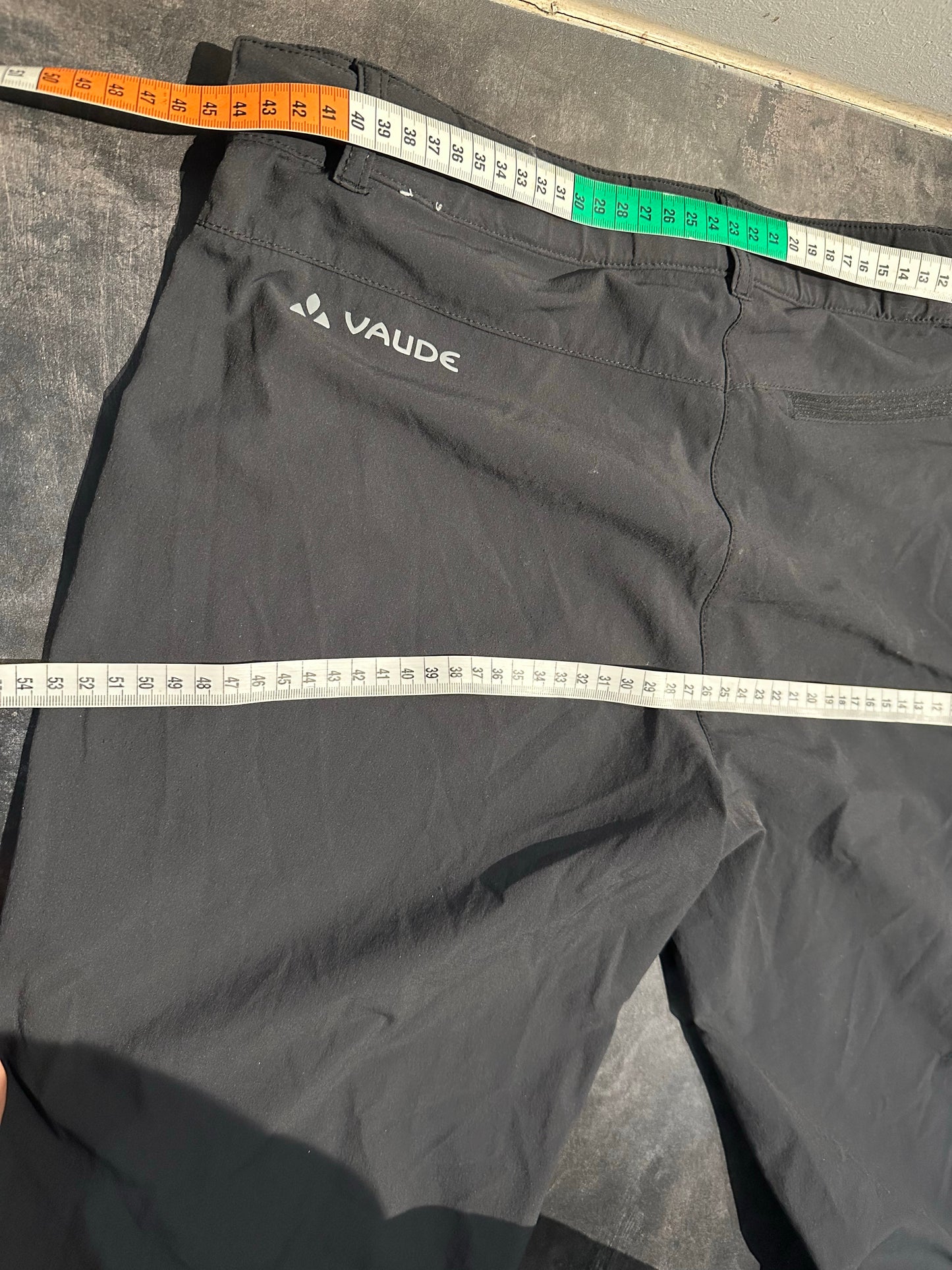Zip Off Trekking Hose Vaude 2 in 1 (S Damen) schwarz