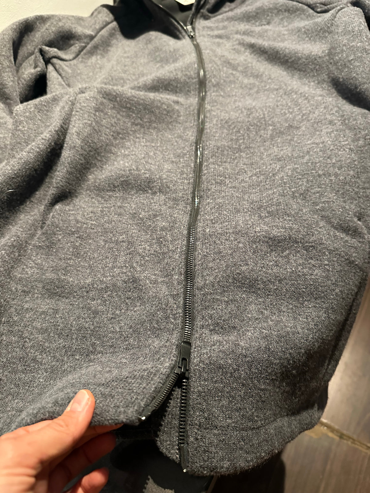 VAUDE Mantel (XL Damen) Damen aus Wolle grau