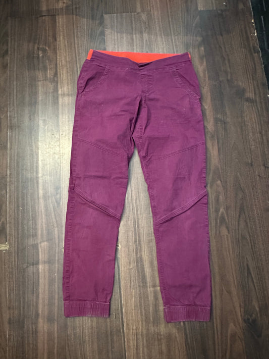 Kletter Hose von Rab (L Damen) Baumwolle lila