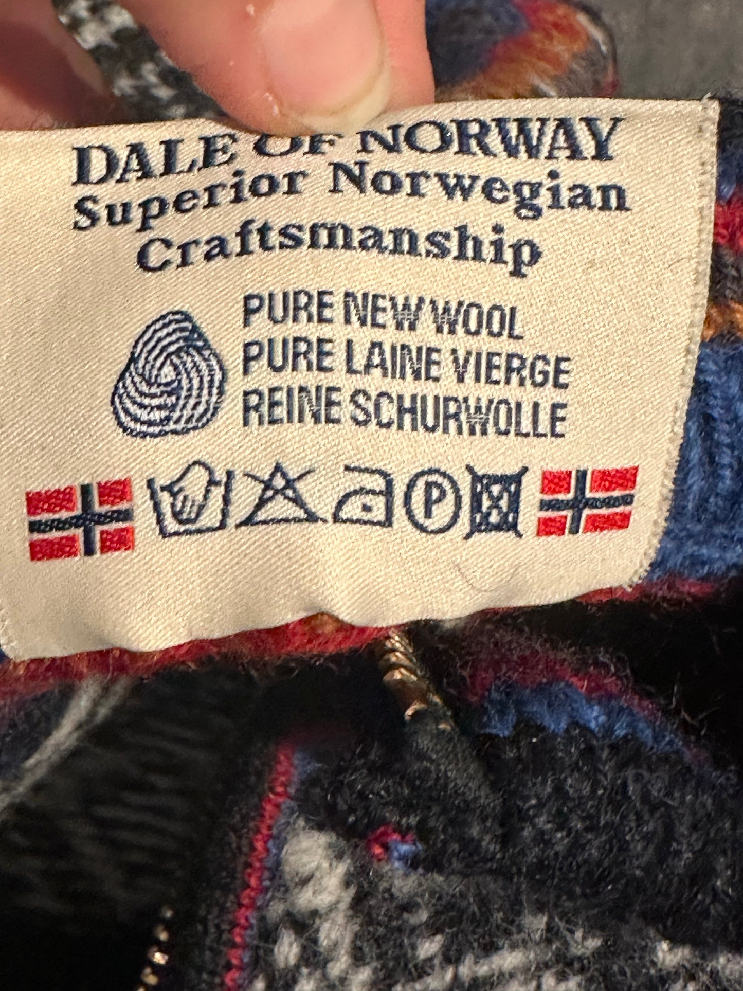 Merino Strick Pullover Dale of Norway (S Herren) Bunt