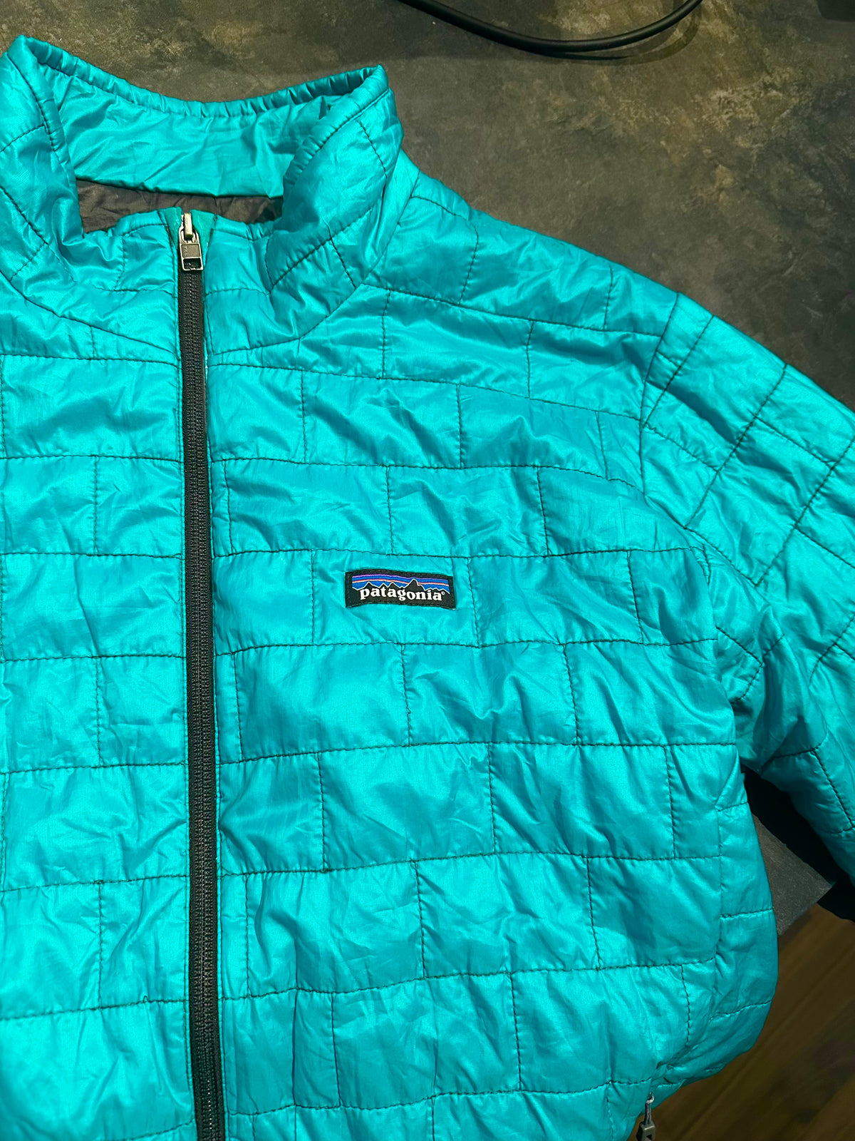 Patagonia Nano Puff Jacke (L Herren) Steppjacke Primaloft Isolation hellblau
