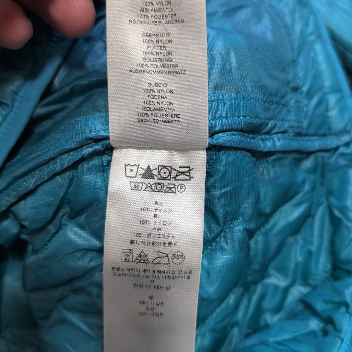Patagonia Micro Puff Jacke (M Damen) blau