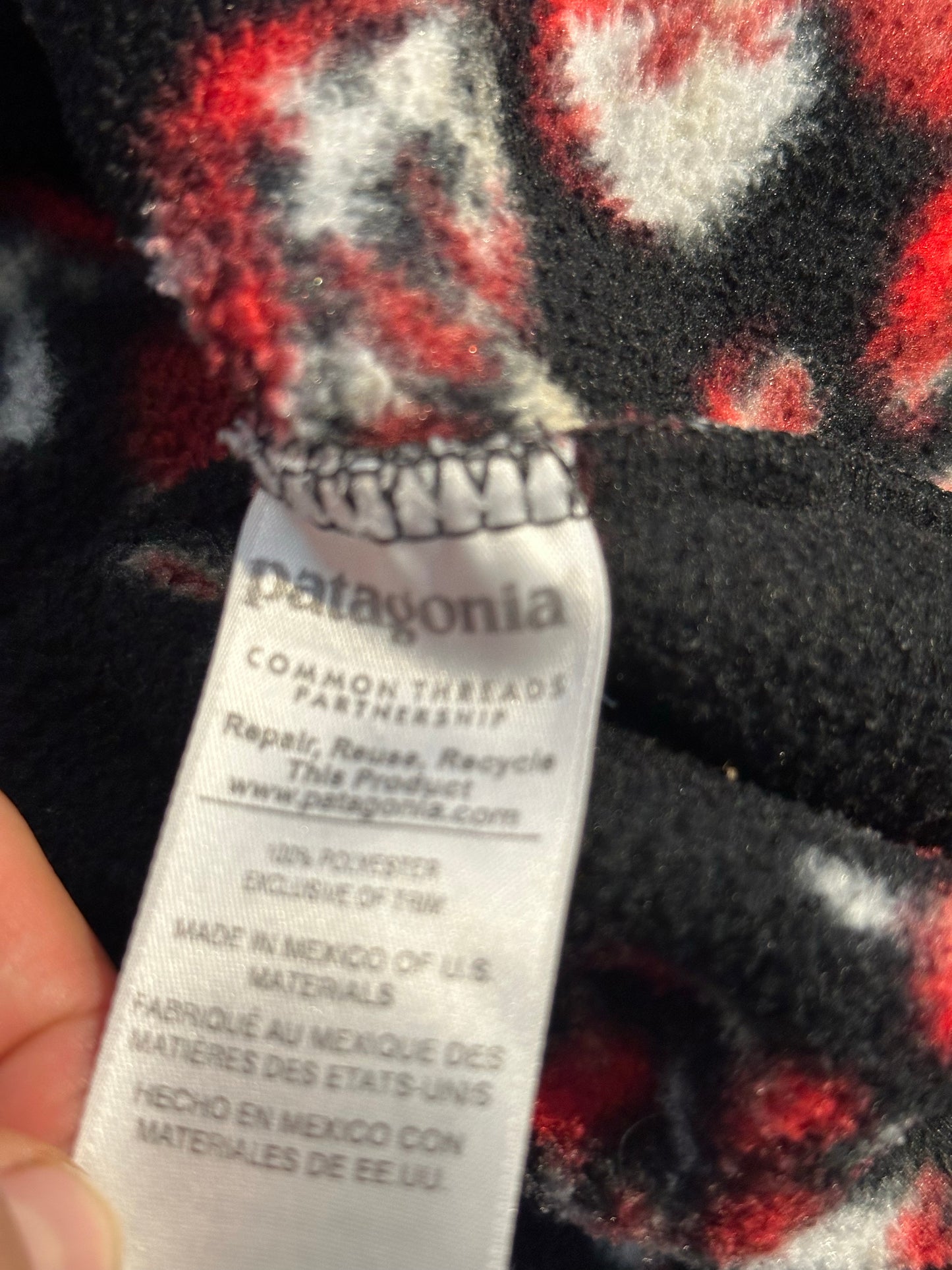 Fleece Pullover von Patagonia Synchilla (S Damen) bunt