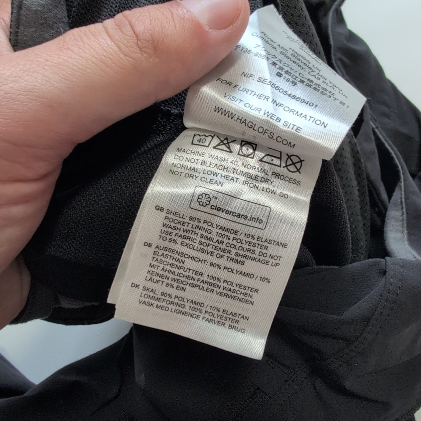 Hose von Haglöfs (M Damen) Softshell schwarz