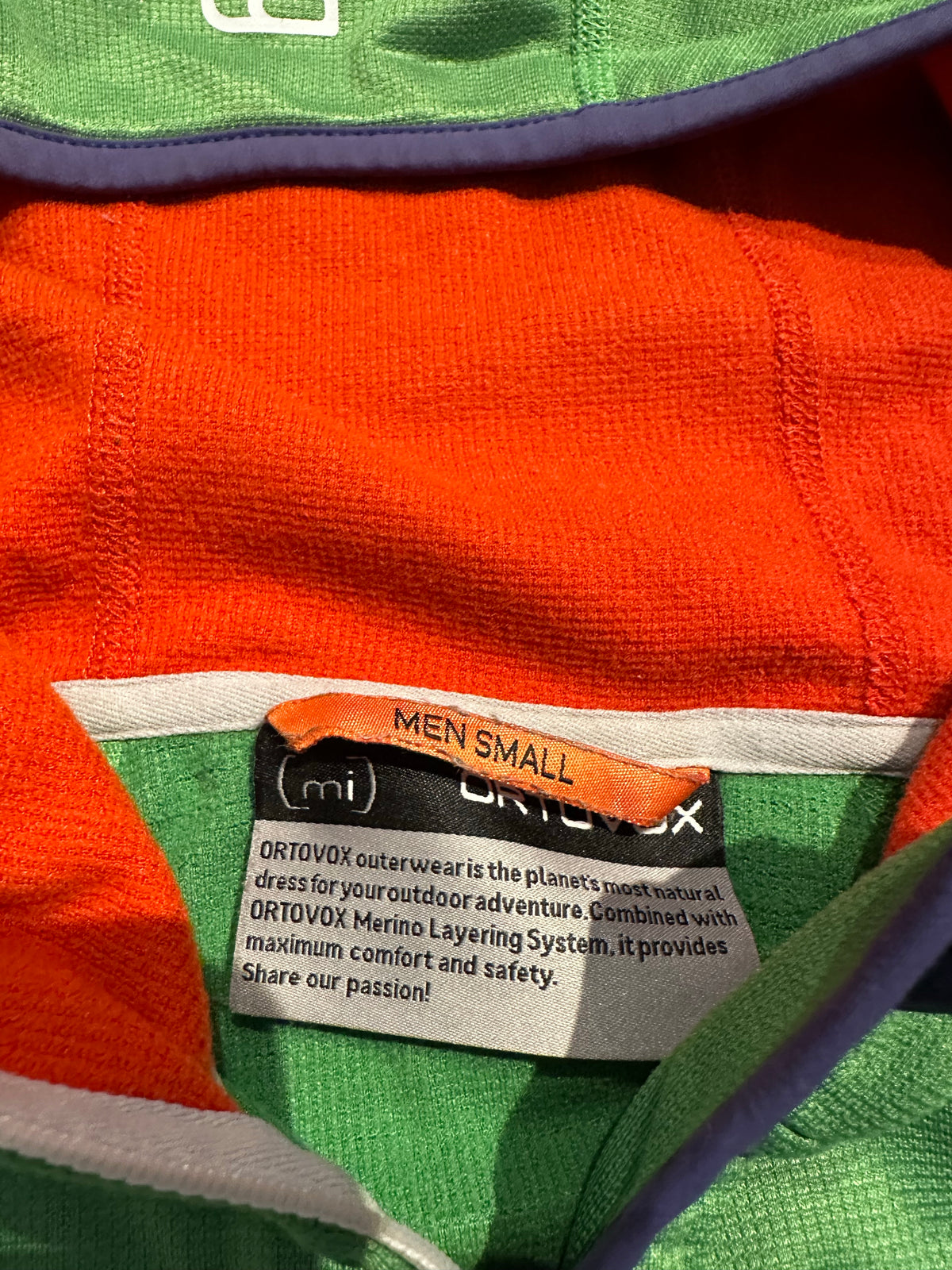 Ortovox Jacke Merino inside (S Herren) Fleece Hoodie grün