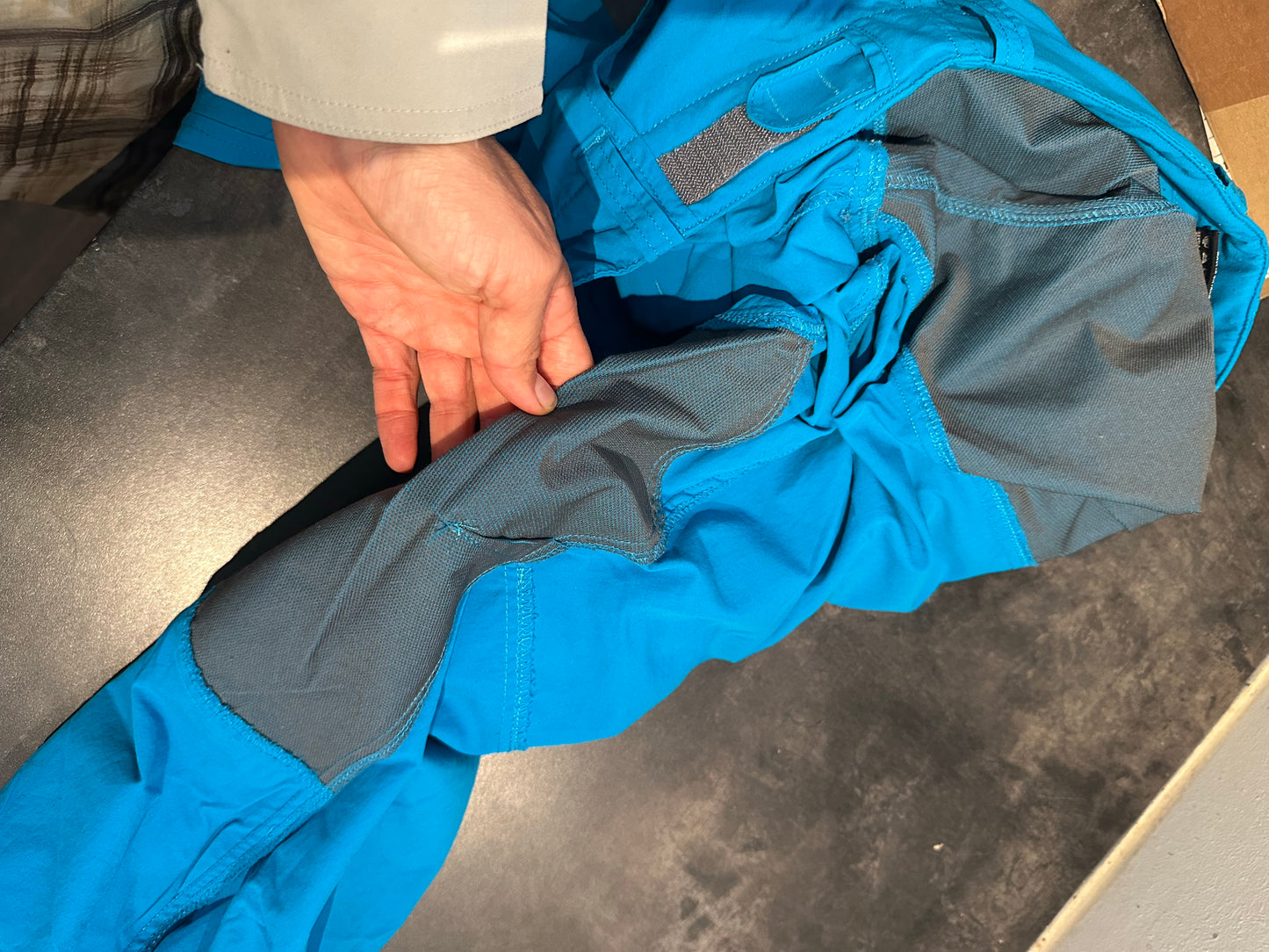 Funktions- Hose von Norrøna (S Damen) Trekking blau