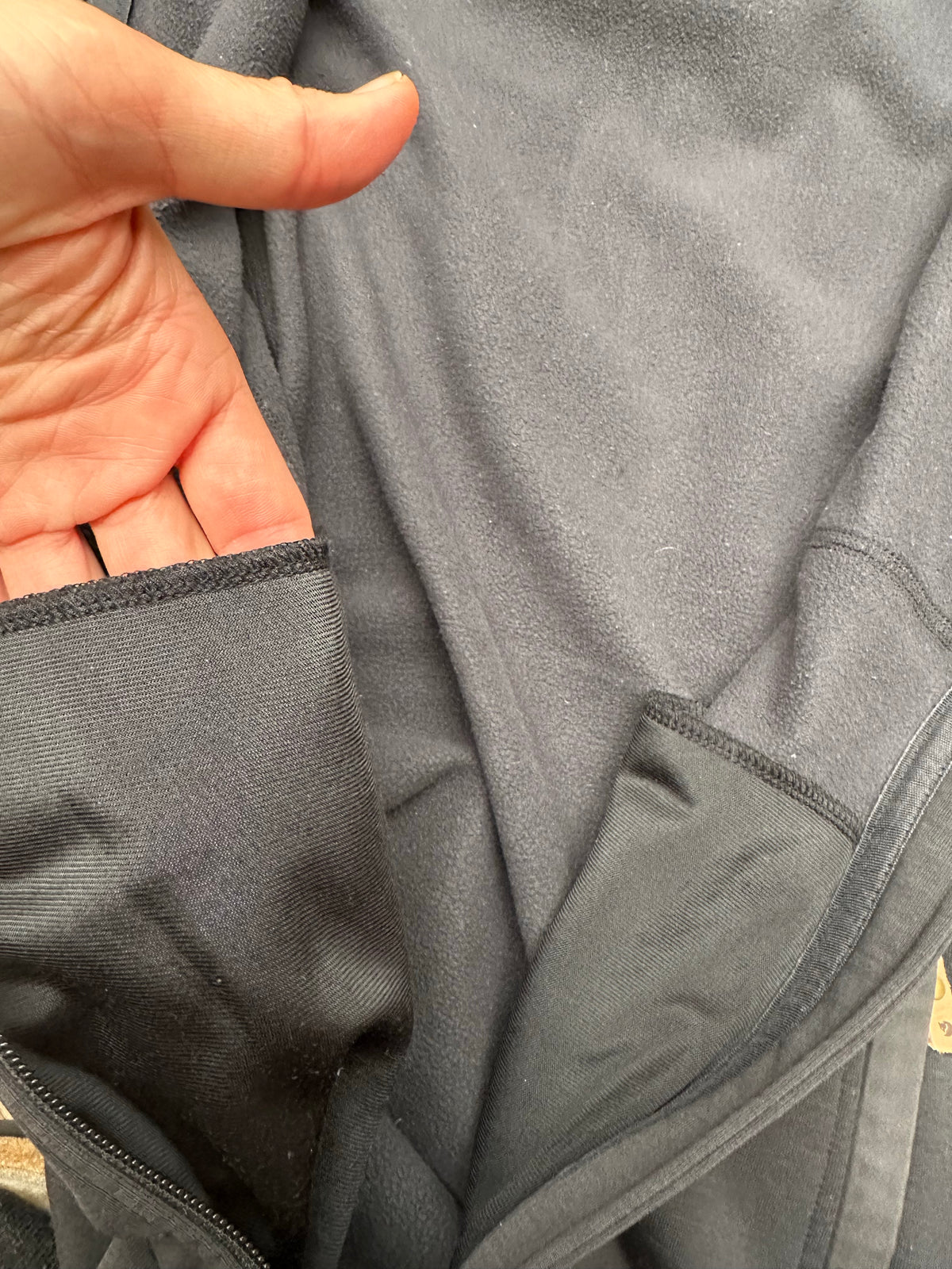 Fleece Jacke Fjällräven (M Damen) Zipper grau anthrazit