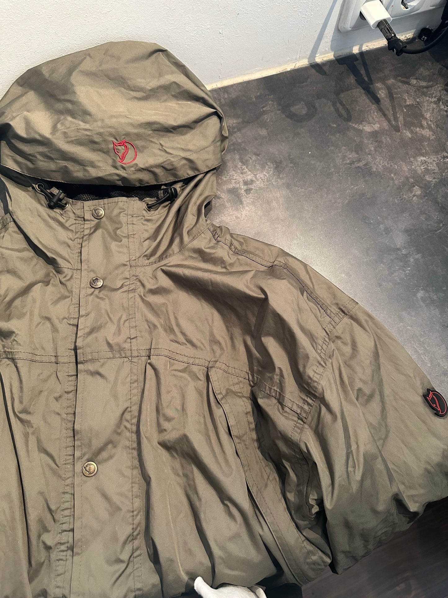 Fjällräven Regen Jacke (L-XL Herren) khaki