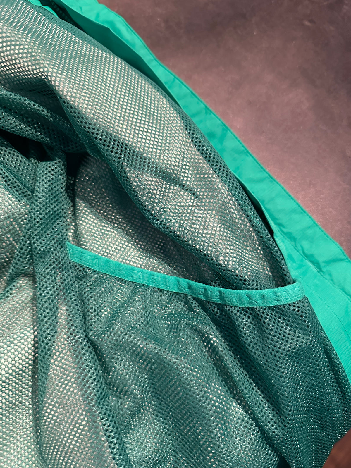 Regen Jacke Salewa PowerTex (L Damen) wasserdicht türkis