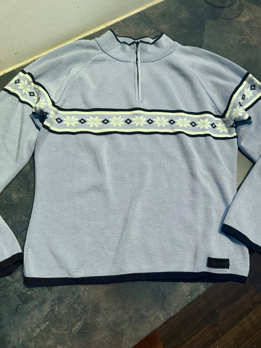 100% Wolle Dale of Norway Strickpullover (M Damen) hellblau